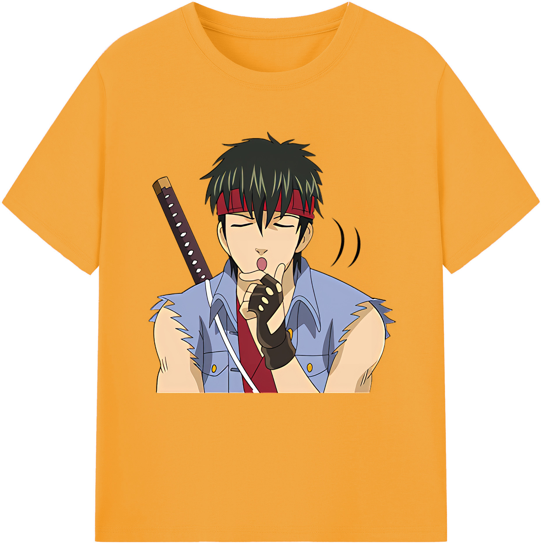 （画像用） ぎんたま 坂田銀時（さかたぎんとき） 神楽 志村新八（しむら しんぱち） GINTAMA Sakata Gintoki Kagura Shimura Shinpachi 綿100％半袖Tシャツ（フロントプリント）