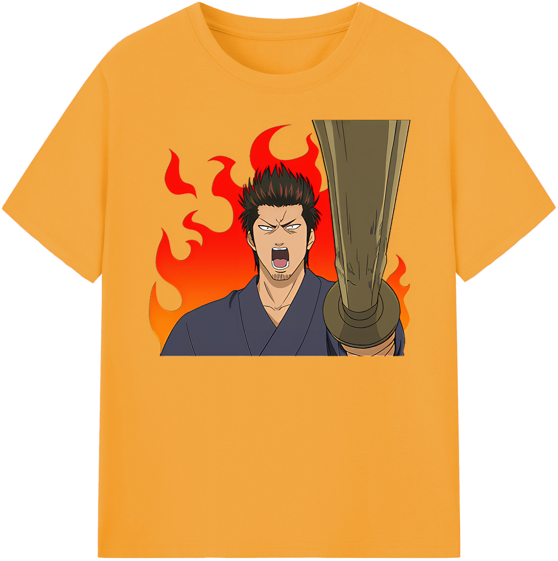 （画像用） ぎんたま 坂田銀時（さかたぎんとき） 神楽 志村新八（しむら しんぱち） GINTAMA Sakata Gintoki Kagura Shimura Shinpachi 綿100％半袖Tシャツ（フロントプリント）