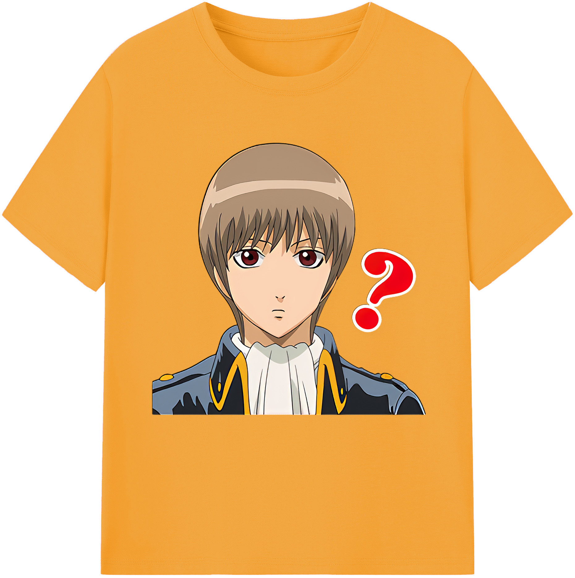 （画像用） ぎんたま 坂田銀時（さかたぎんとき） 神楽 志村新八（しむら しんぱち） GINTAMA Sakata Gintoki Kagura Shimura Shinpachi 綿100％半袖Tシャツ（フロントプリント）
