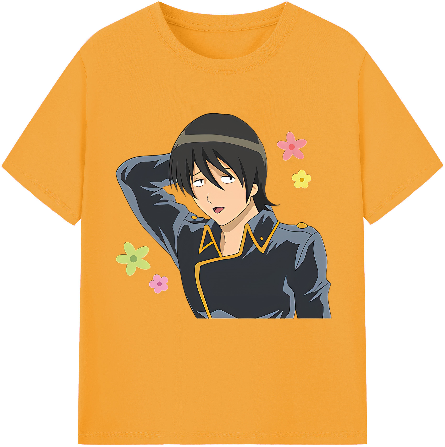 （画像用） ぎんたま 坂田銀時（さかたぎんとき） 神楽 志村新八（しむら しんぱち） GINTAMA Sakata Gintoki Kagura Shimura Shinpachi 綿100％半袖Tシャツ（フロントプリント）