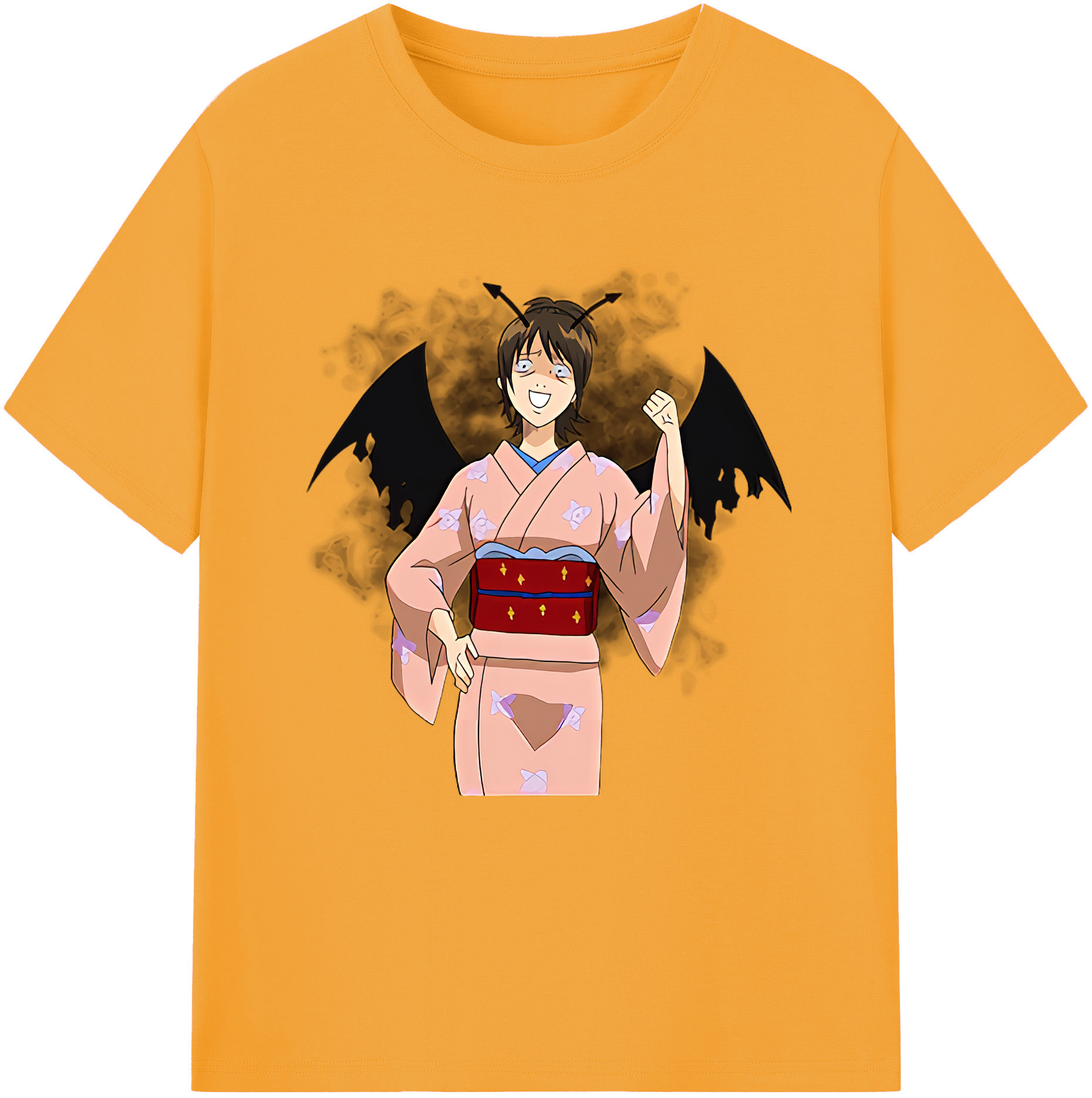 （画像用） ぎんたま 坂田銀時（さかたぎんとき） 神楽 志村新八（しむら しんぱち） GINTAMA Sakata Gintoki Kagura Shimura Shinpachi 綿100％半袖Tシャツ（フロントプリント）