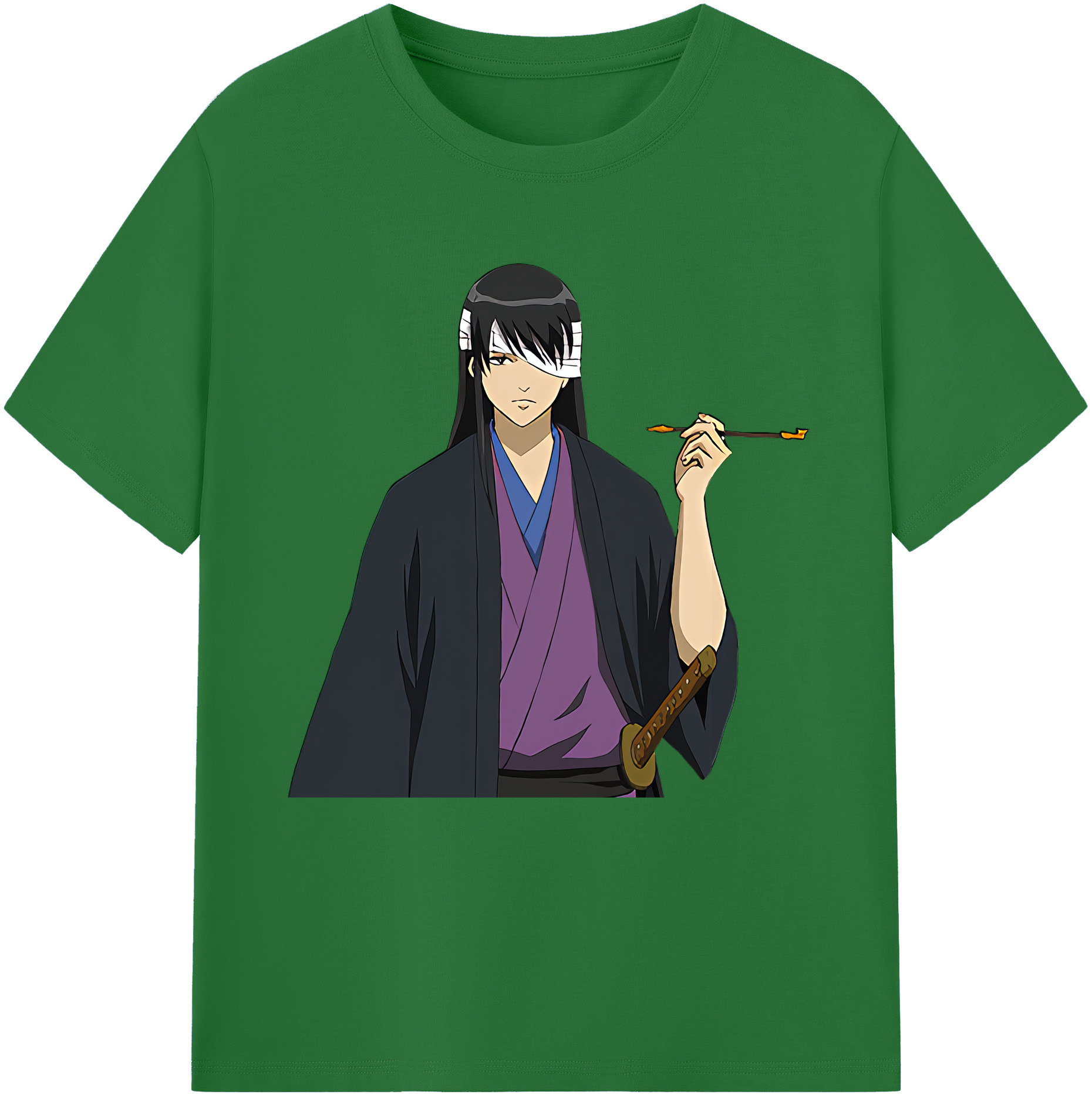 （画像用） ぎんたま 坂田銀時（さかたぎんとき） 神楽 志村新八（しむら しんぱち） GINTAMA Sakata Gintoki Kagura Shimura Shinpachi 綿100％半袖Tシャツ（フロントプリント）