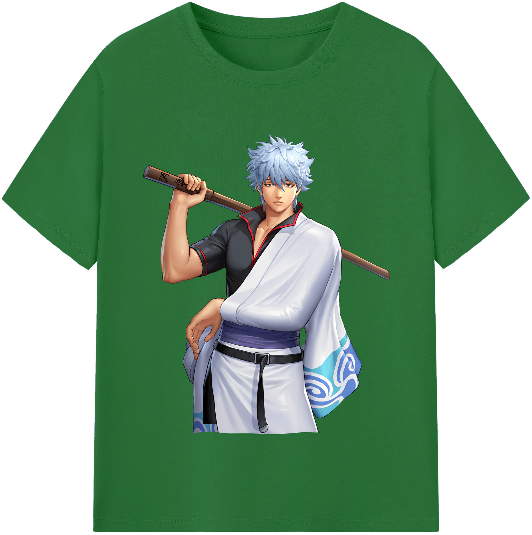 （画像用） ぎんたま 坂田銀時（さかたぎんとき） 神楽 志村新八（しむら しんぱち） GINTAMA Sakata Gintoki Kagura Shimura Shinpachi 綿100％半袖Tシャツ（フロントプリント）