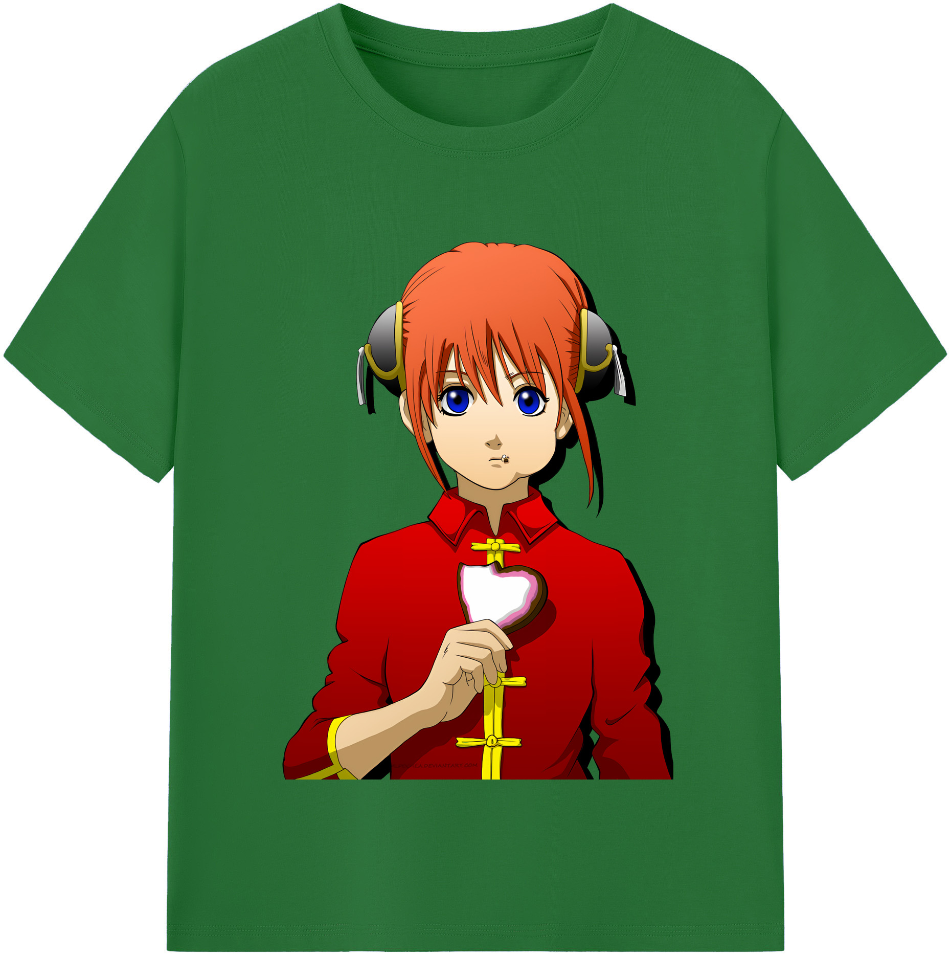 （画像用） ぎんたま 坂田銀時（さかたぎんとき） 神楽 志村新八（しむら しんぱち） GINTAMA Sakata Gintoki Kagura Shimura Shinpachi 綿100％半袖Tシャツ（フロントプリント）