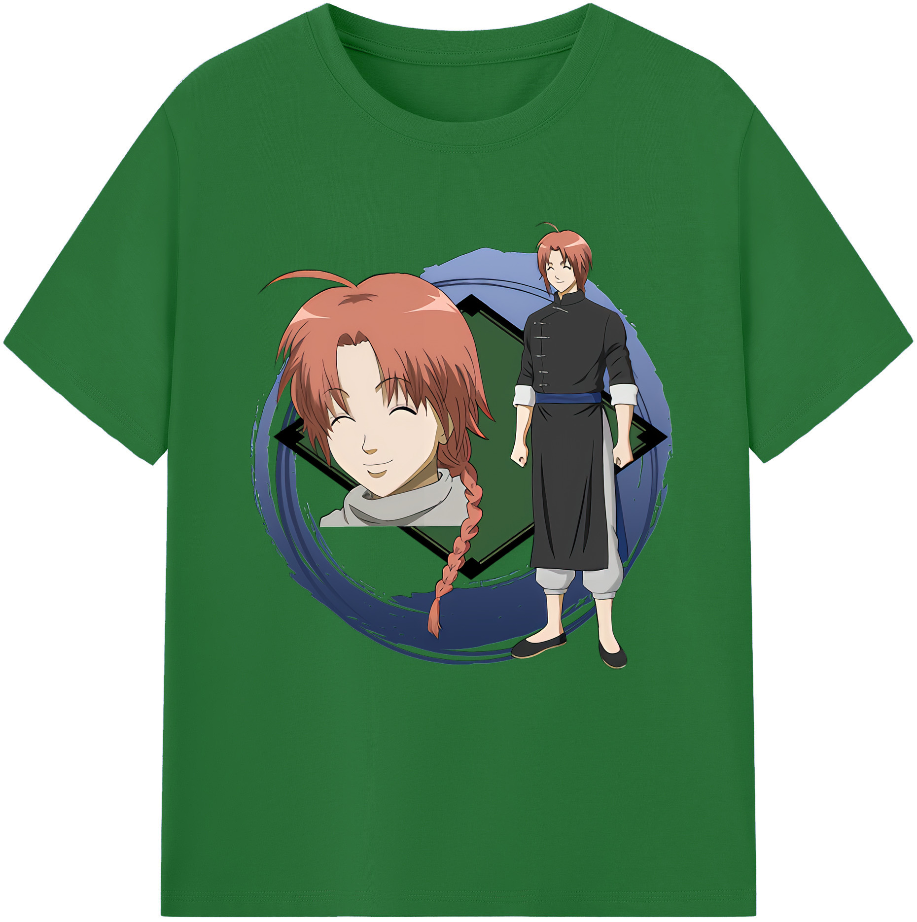 （画像用） ぎんたま 坂田銀時（さかたぎんとき） 神楽 志村新八（しむら しんぱち） GINTAMA Sakata Gintoki Kagura Shimura Shinpachi 綿100％半袖Tシャツ（フロントプリント）