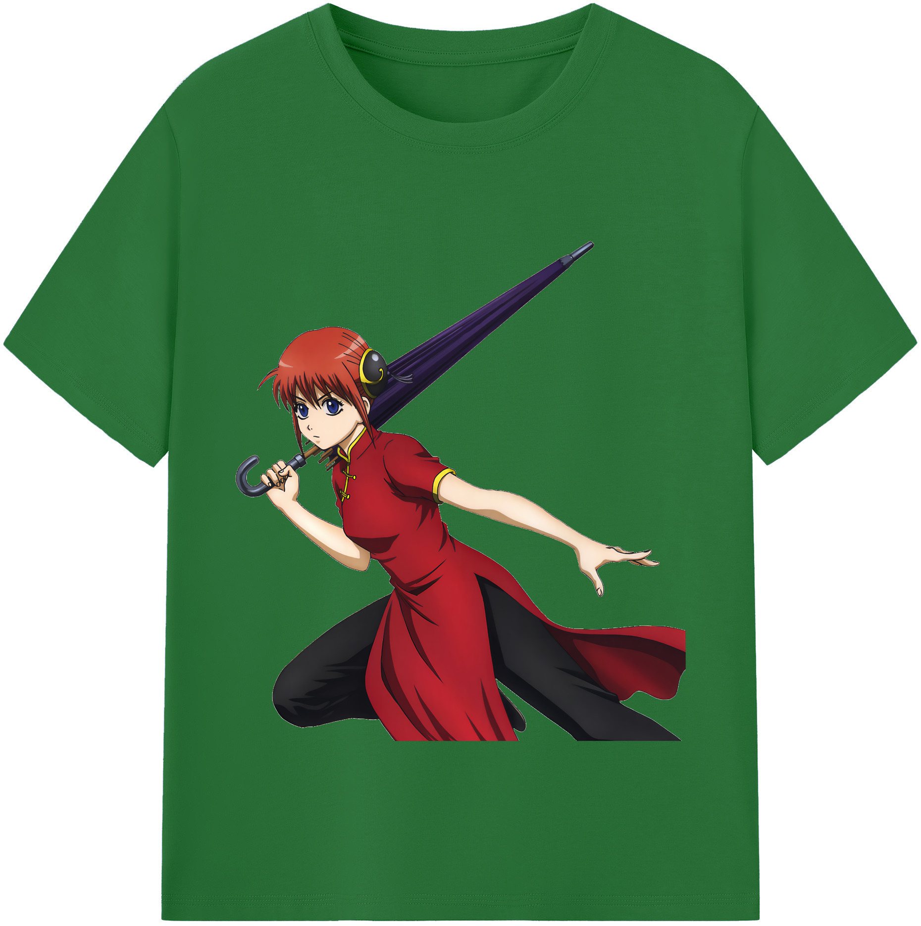（画像用） ぎんたま 坂田銀時（さかたぎんとき） 神楽 志村新八（しむら しんぱち） GINTAMA Sakata Gintoki Kagura Shimura Shinpachi 綿100％半袖Tシャツ（フロントプリント）