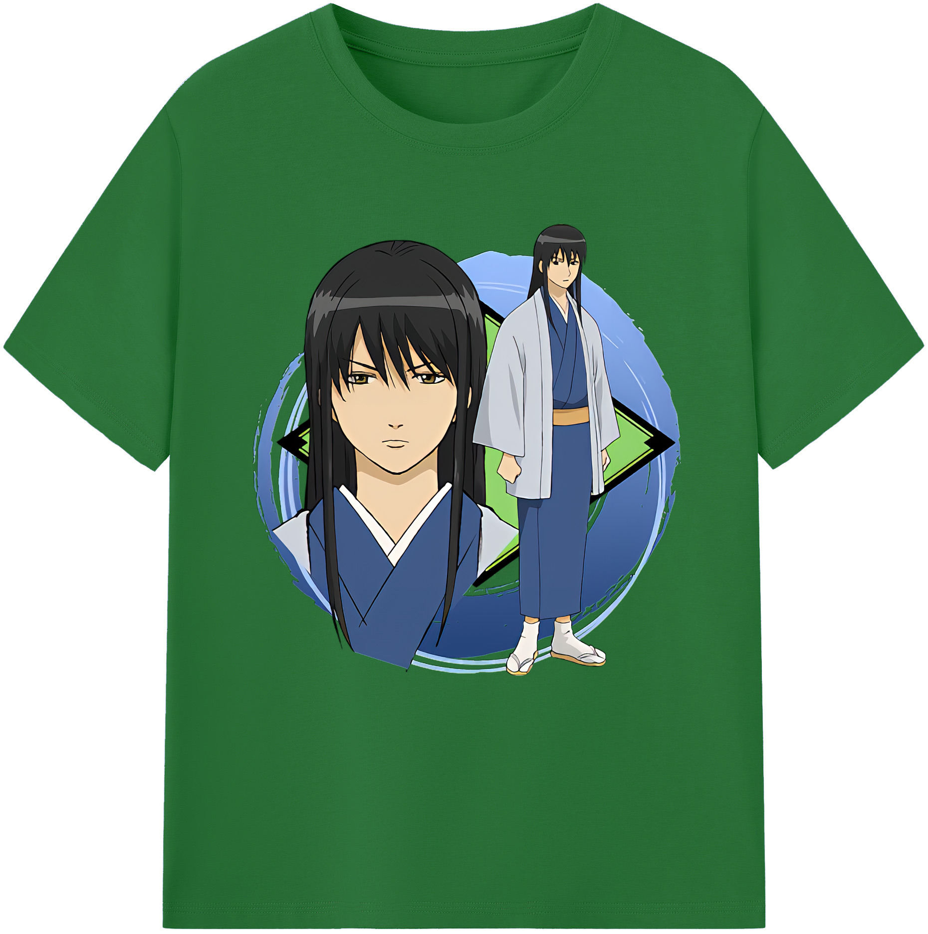 （画像用） ぎんたま 坂田銀時（さかたぎんとき） 神楽 志村新八（しむら しんぱち） GINTAMA Sakata Gintoki Kagura Shimura Shinpachi 綿100％半袖Tシャツ（フロントプリント）