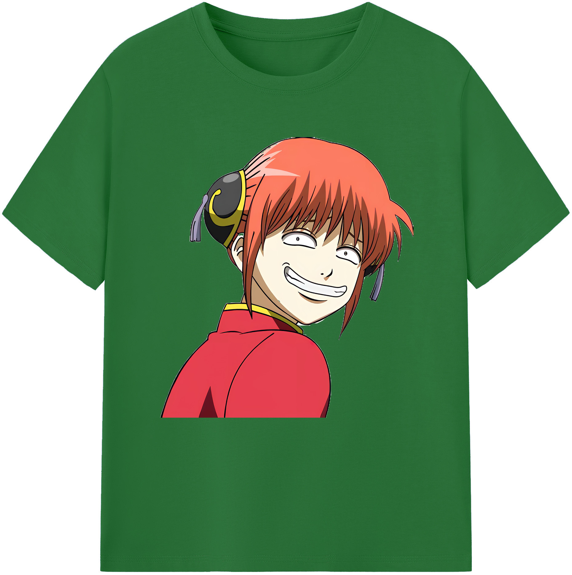 （画像用） ぎんたま 坂田銀時（さかたぎんとき） 神楽 志村新八（しむら しんぱち） GINTAMA Sakata Gintoki Kagura Shimura Shinpachi 綿100％半袖Tシャツ（フロントプリント）