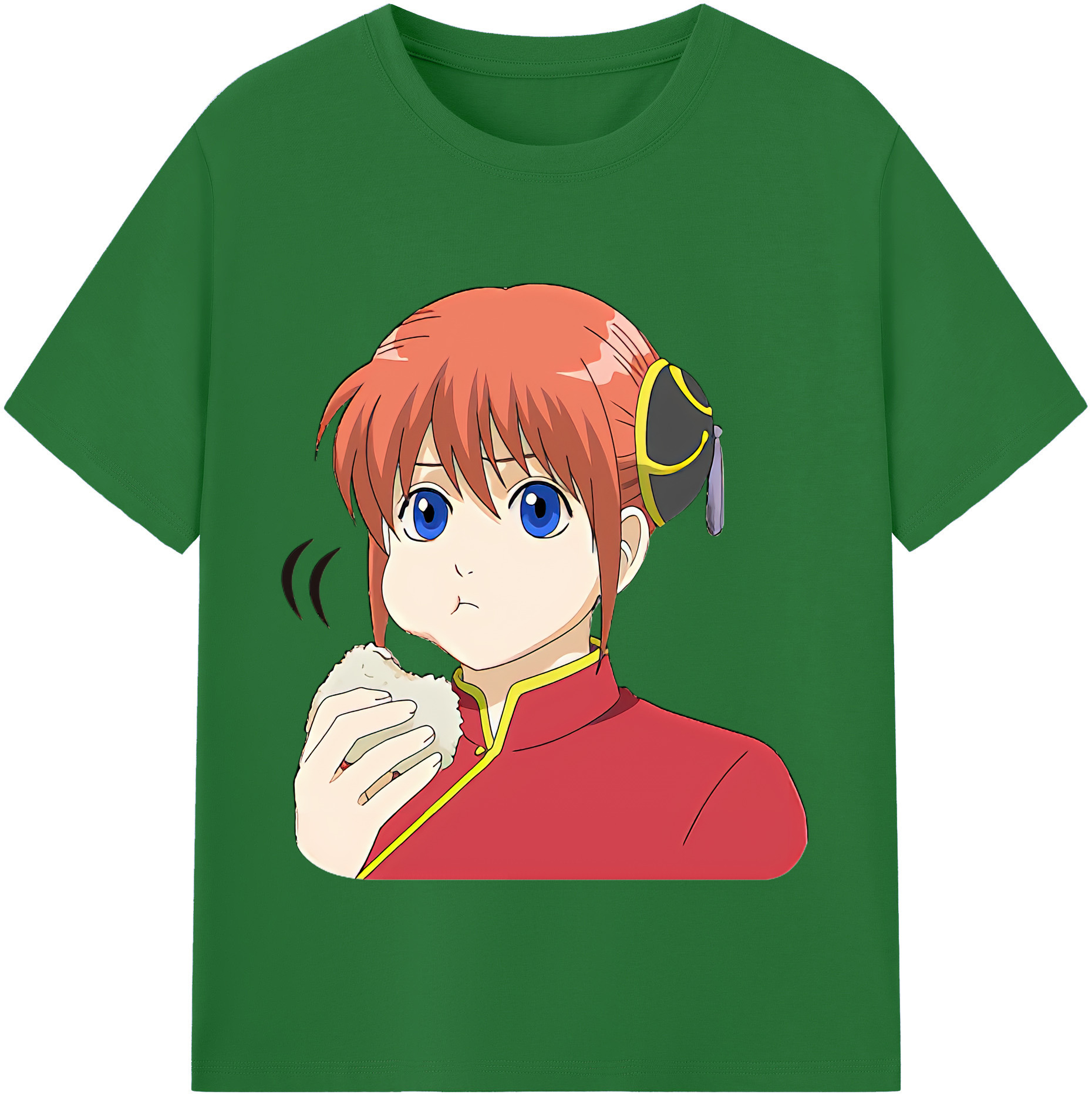 （画像用） ぎんたま 坂田銀時（さかたぎんとき） 神楽 志村新八（しむら しんぱち） GINTAMA Sakata Gintoki Kagura Shimura Shinpachi 綿100％半袖Tシャツ（フロントプリント）