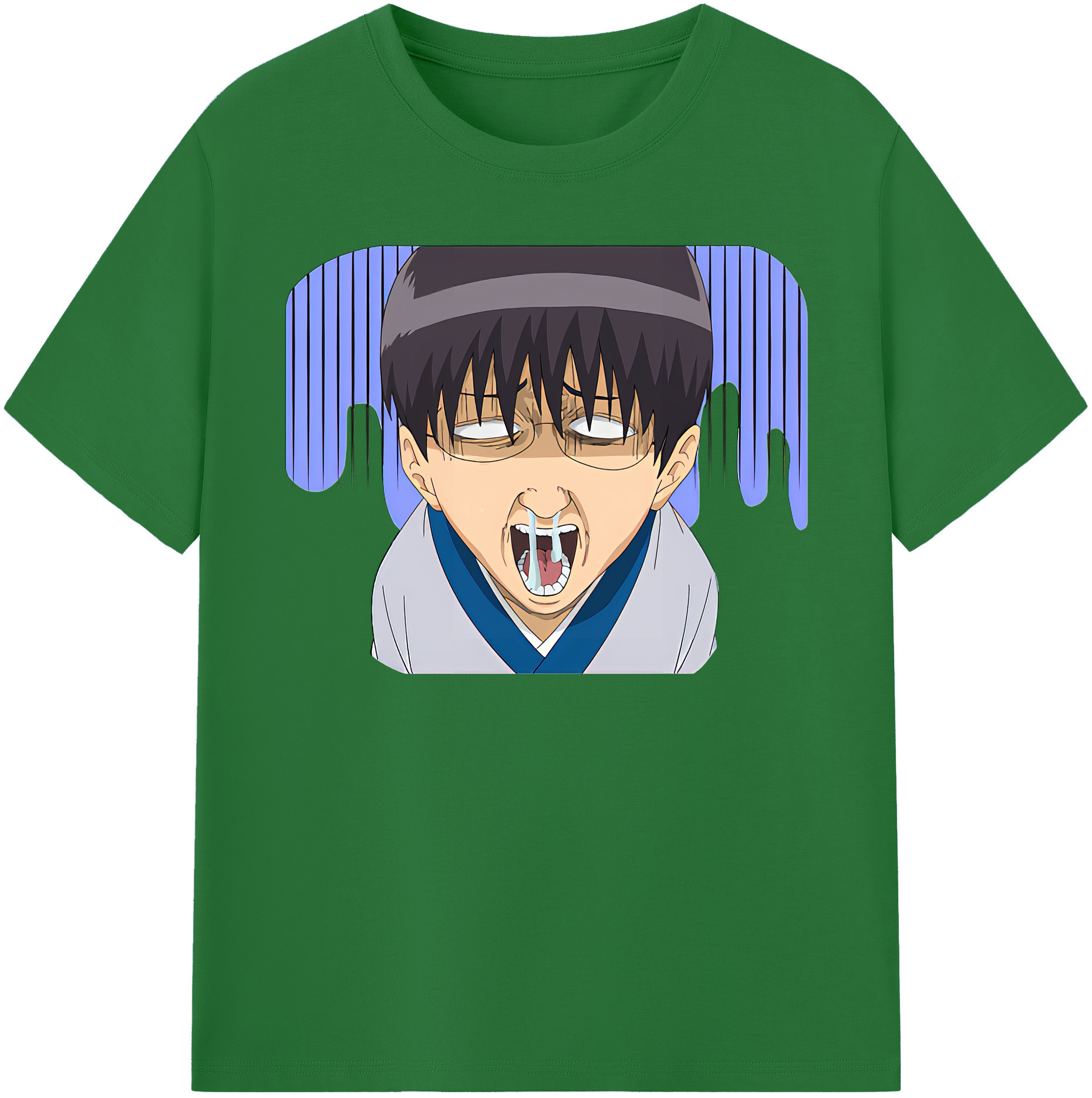（画像用） ぎんたま 坂田銀時（さかたぎんとき） 神楽 志村新八（しむら しんぱち） GINTAMA Sakata Gintoki Kagura Shimura Shinpachi 綿100％半袖Tシャツ（フロントプリント）