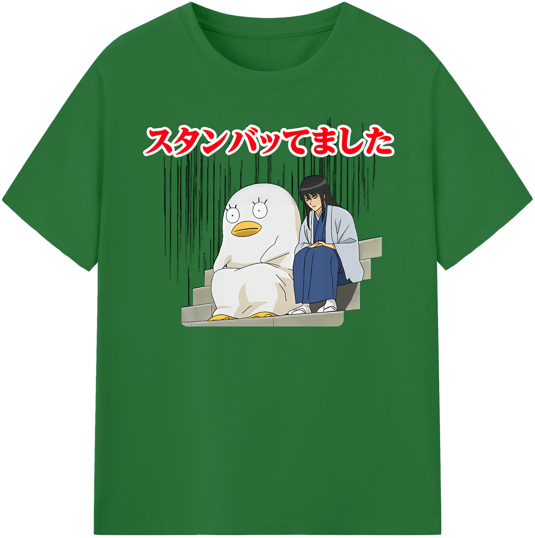 （画像用） ぎんたま 坂田銀時（さかたぎんとき） 神楽 志村新八（しむら しんぱち） GINTAMA Sakata Gintoki Kagura Shimura Shinpachi 綿100％半袖Tシャツ（フロントプリント）
