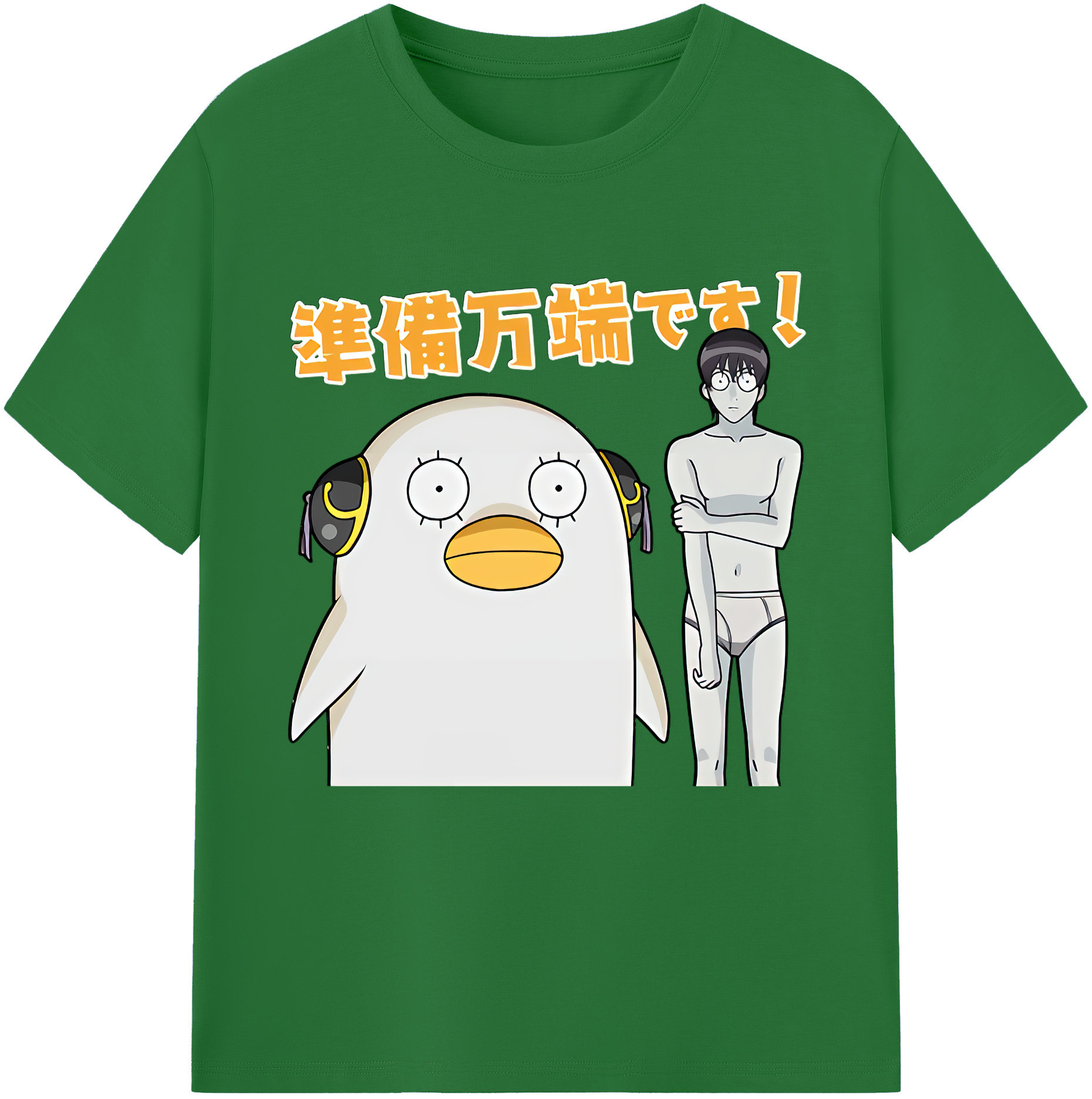 （画像用） ぎんたま 坂田銀時（さかたぎんとき） 神楽 志村新八（しむら しんぱち） GINTAMA Sakata Gintoki Kagura Shimura Shinpachi 綿100％半袖Tシャツ（フロントプリント）