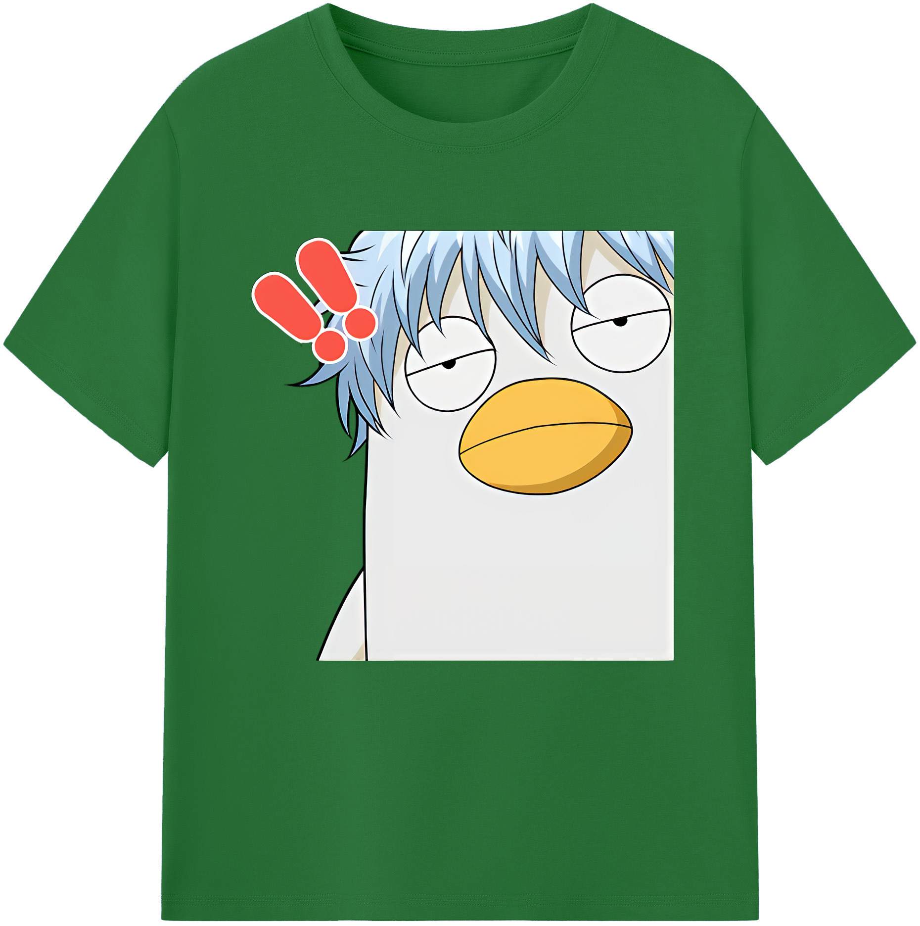 （画像用） ぎんたま 坂田銀時（さかたぎんとき） 神楽 志村新八（しむら しんぱち） GINTAMA Sakata Gintoki Kagura Shimura Shinpachi 綿100％半袖Tシャツ（フロントプリント）