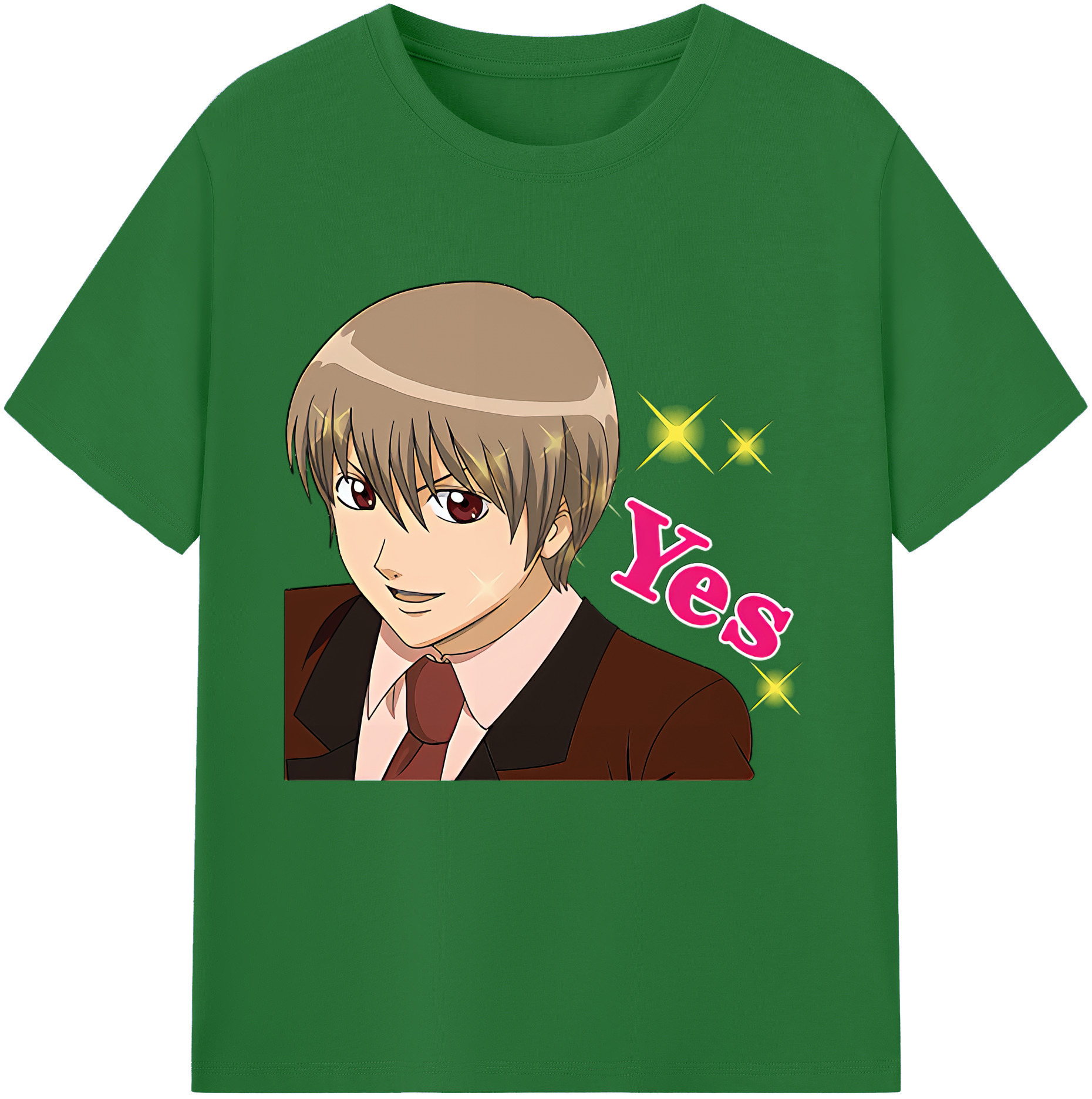 （画像用） ぎんたま 坂田銀時（さかたぎんとき） 神楽 志村新八（しむら しんぱち） GINTAMA Sakata Gintoki Kagura Shimura Shinpachi 綿100％半袖Tシャツ（フロントプリント）