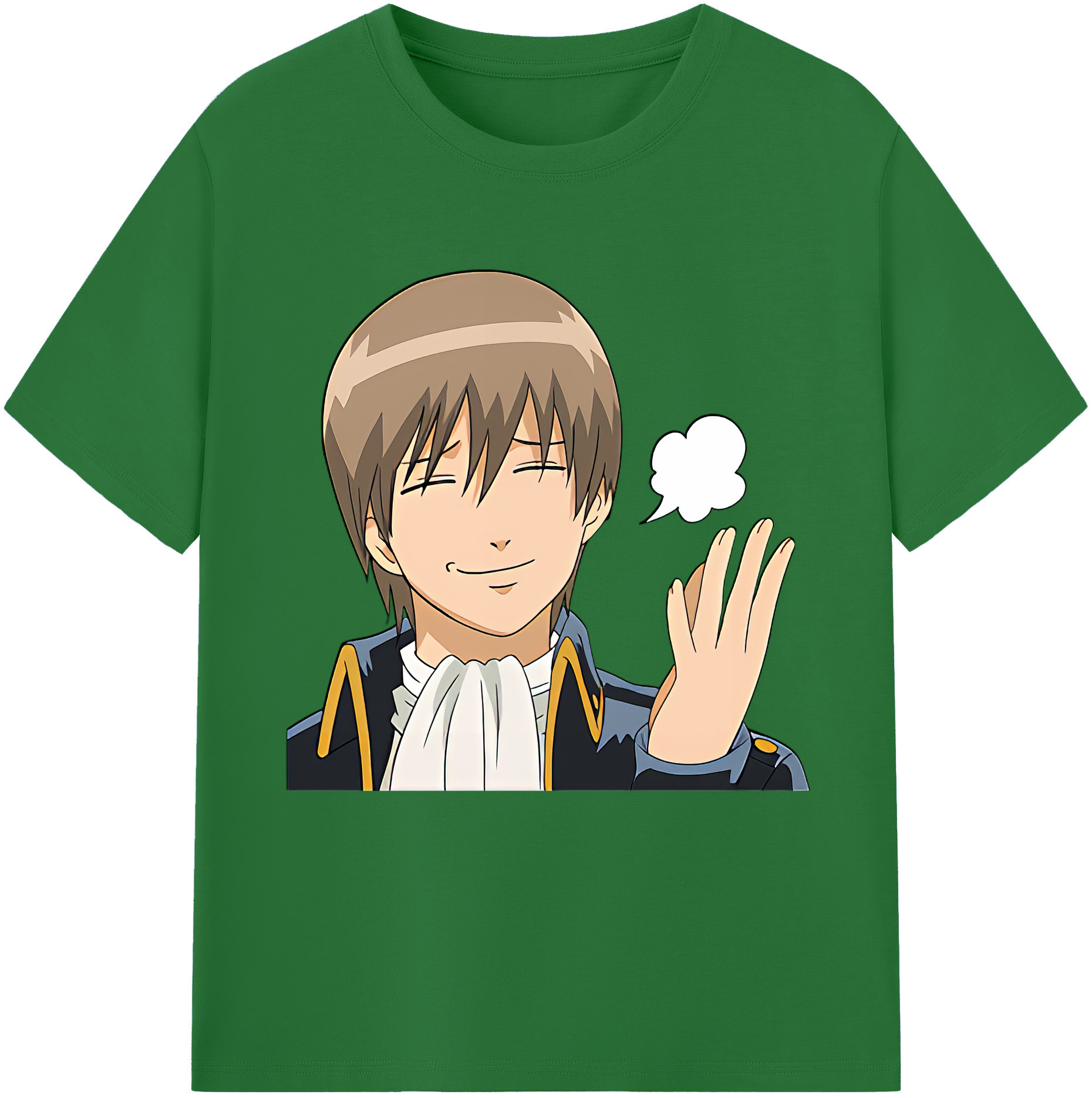 （画像用） ぎんたま 坂田銀時（さかたぎんとき） 神楽 志村新八（しむら しんぱち） GINTAMA Sakata Gintoki Kagura Shimura Shinpachi 綿100％半袖Tシャツ（フロントプリント）