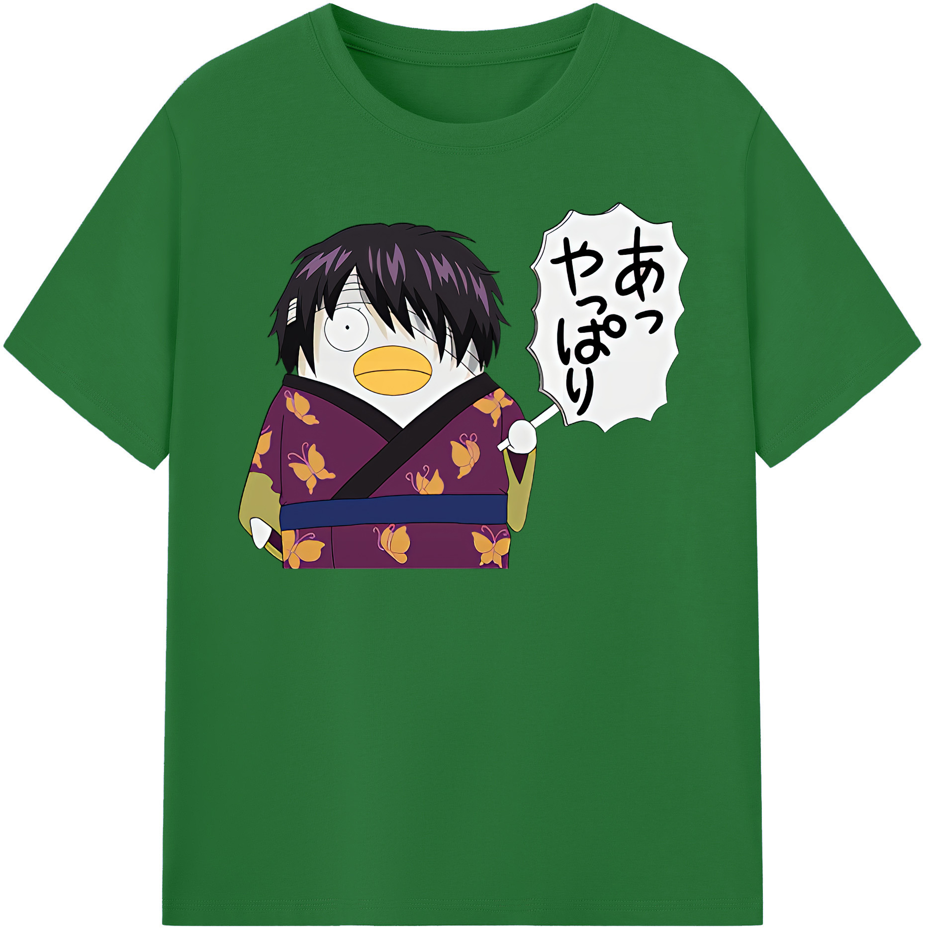 （画像用） ぎんたま 坂田銀時（さかたぎんとき） 神楽 志村新八（しむら しんぱち） GINTAMA Sakata Gintoki Kagura Shimura Shinpachi 綿100％半袖Tシャツ（フロントプリント）
