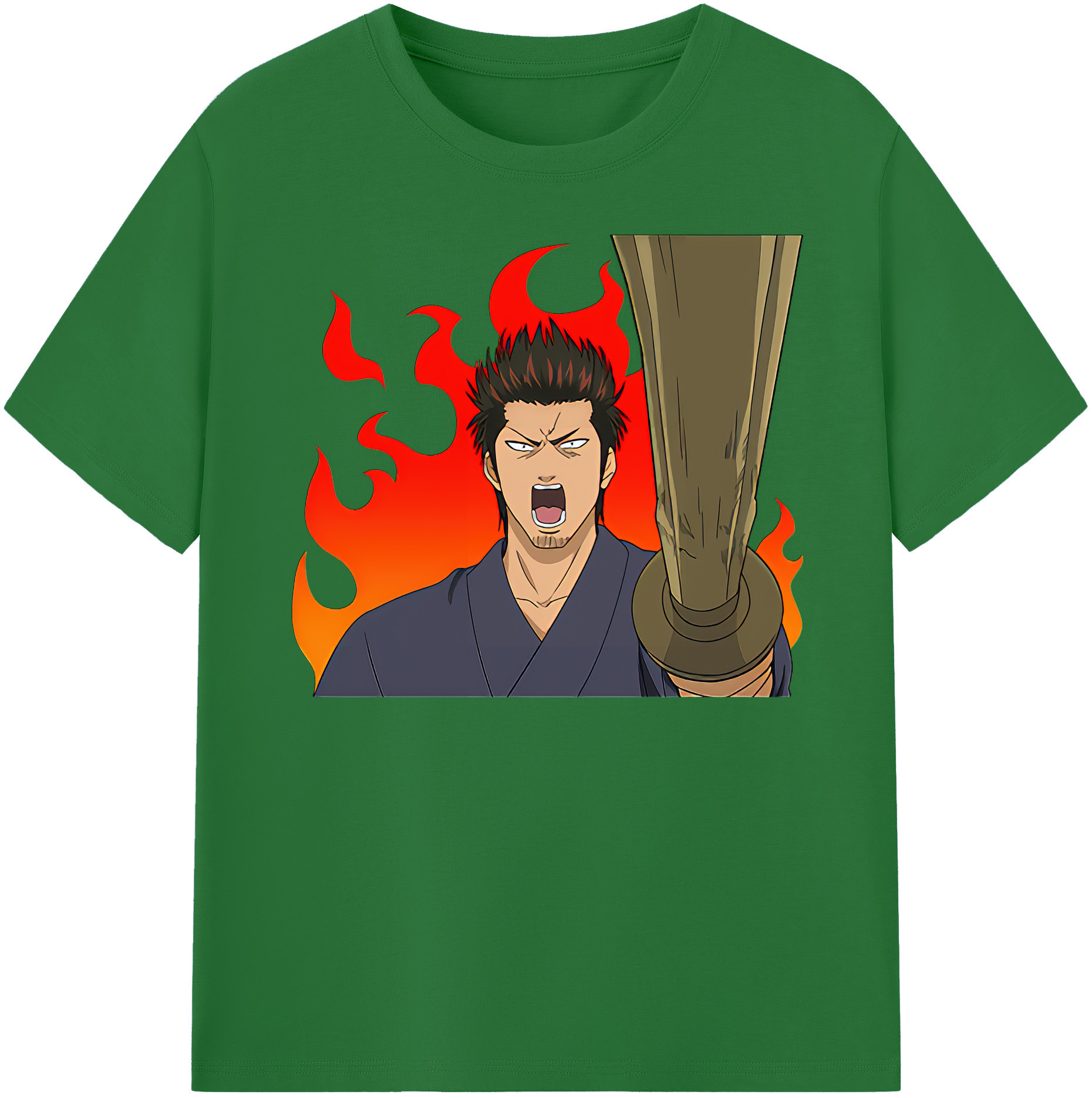 （画像用） ぎんたま 坂田銀時（さかたぎんとき） 神楽 志村新八（しむら しんぱち） GINTAMA Sakata Gintoki Kagura Shimura Shinpachi 綿100％半袖Tシャツ（フロントプリント）