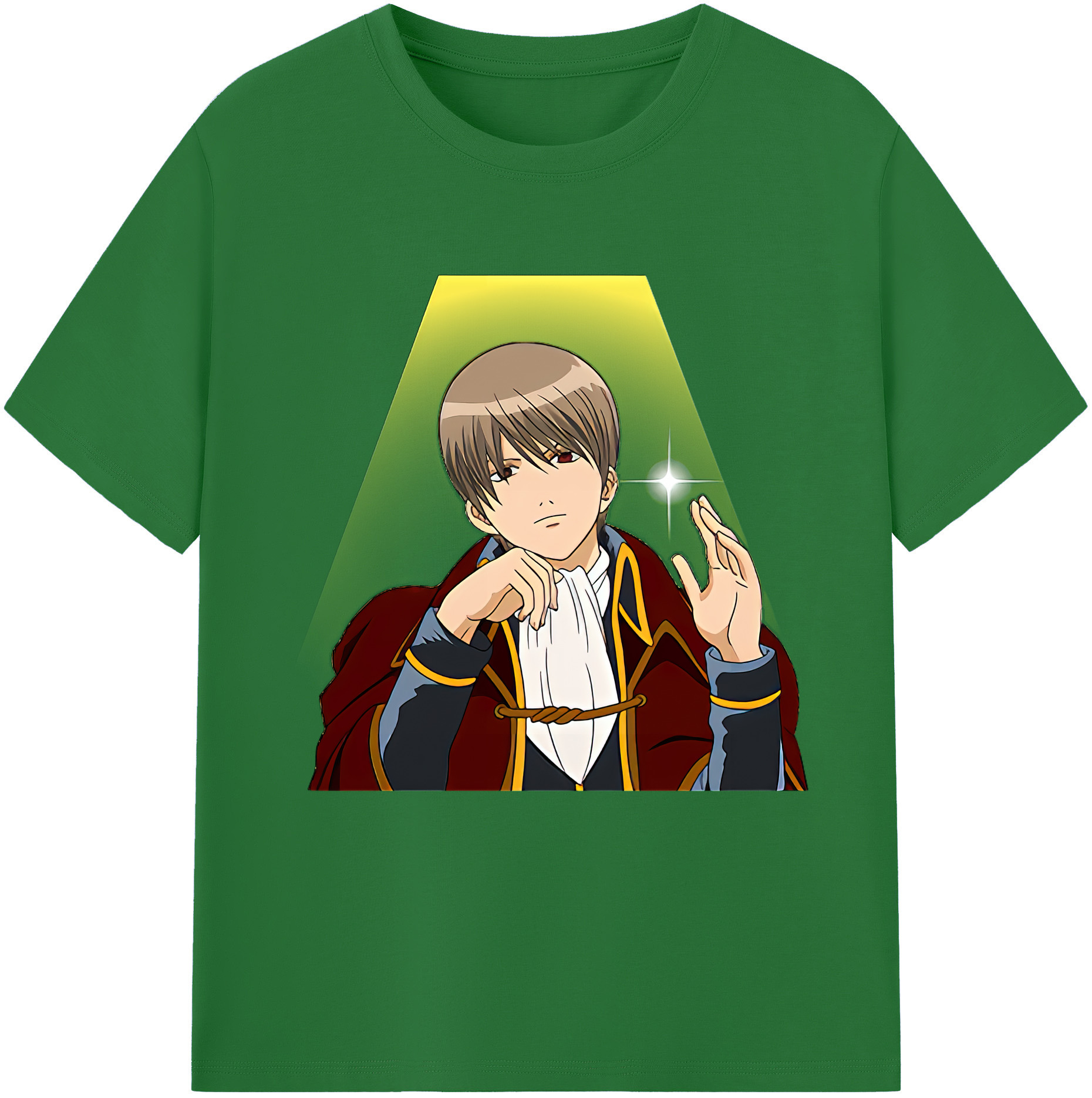 （画像用） ぎんたま 坂田銀時（さかたぎんとき） 神楽 志村新八（しむら しんぱち） GINTAMA Sakata Gintoki Kagura Shimura Shinpachi 綿100％半袖Tシャツ（フロントプリント）