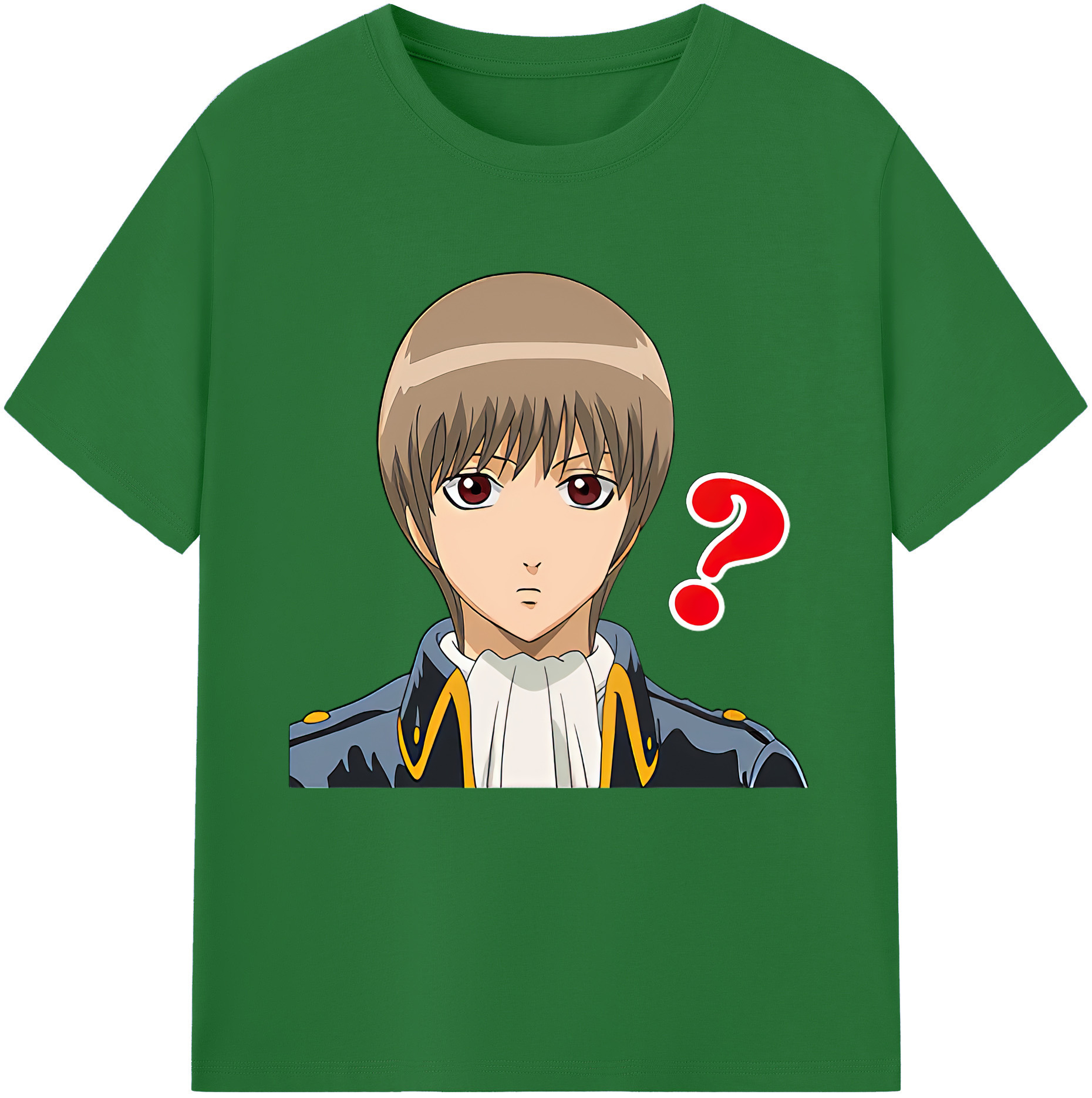 （画像用） ぎんたま 坂田銀時（さかたぎんとき） 神楽 志村新八（しむら しんぱち） GINTAMA Sakata Gintoki Kagura Shimura Shinpachi 綿100％半袖Tシャツ（フロントプリント）
