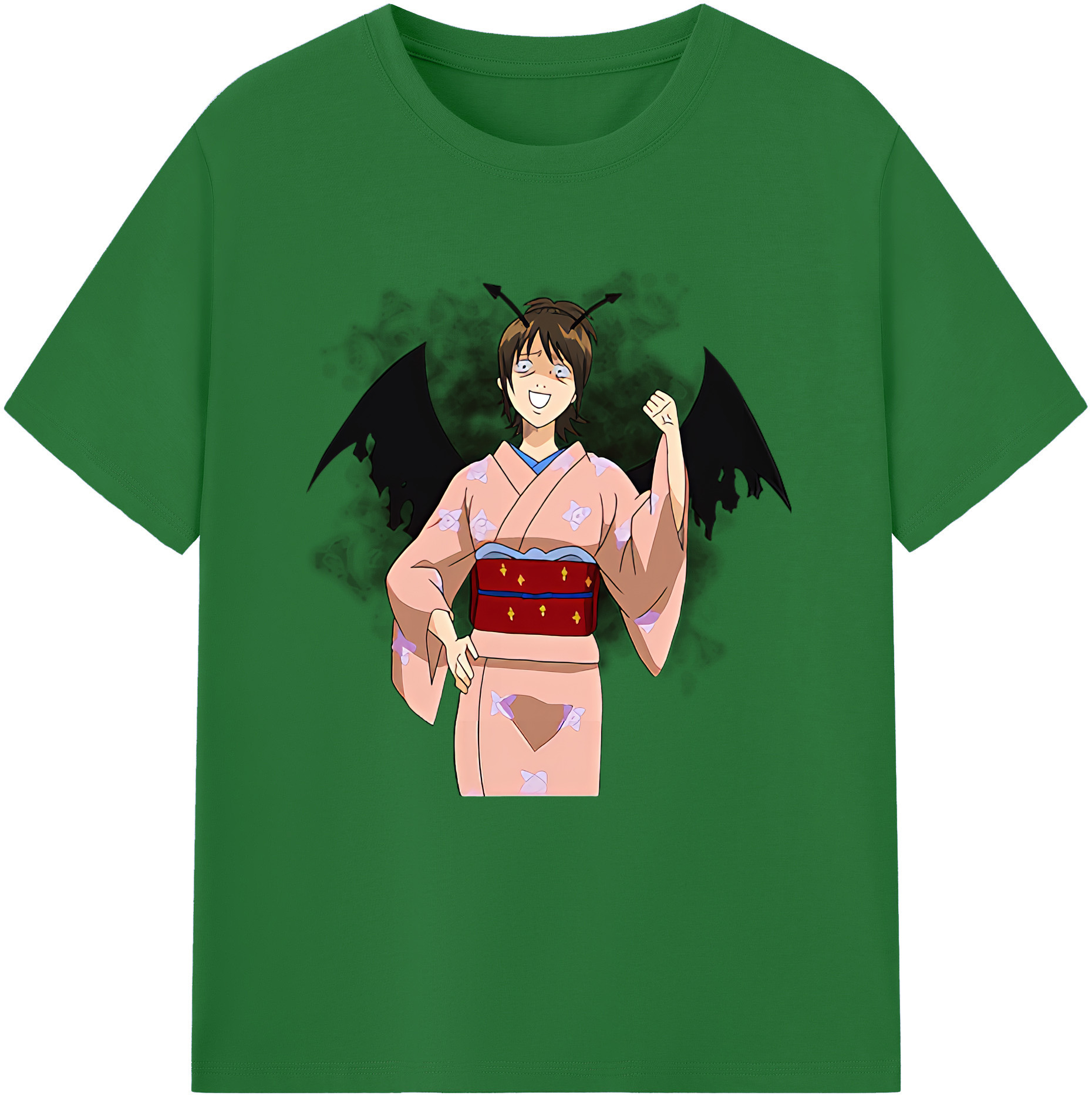 （画像用） ぎんたま 坂田銀時（さかたぎんとき） 神楽 志村新八（しむら しんぱち） GINTAMA Sakata Gintoki Kagura Shimura Shinpachi 綿100％半袖Tシャツ（フロントプリント）
