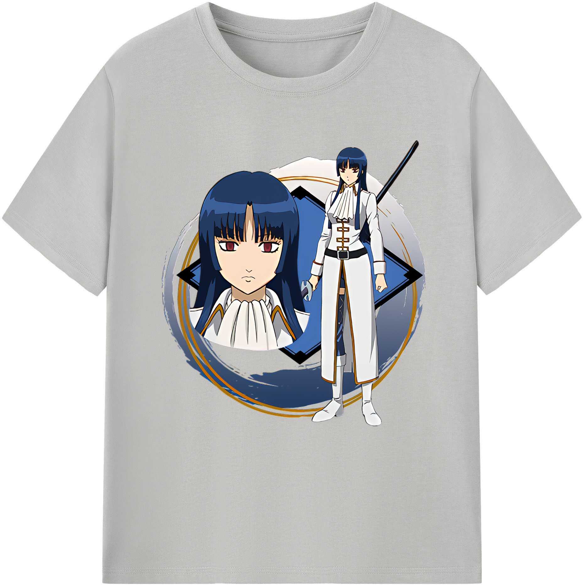 （画像用） ぎんたま 坂田銀時（さかたぎんとき） 神楽 志村新八（しむら しんぱち） GINTAMA Sakata Gintoki Kagura Shimura Shinpachi 綿100％半袖Tシャツ（フロントプリント）
