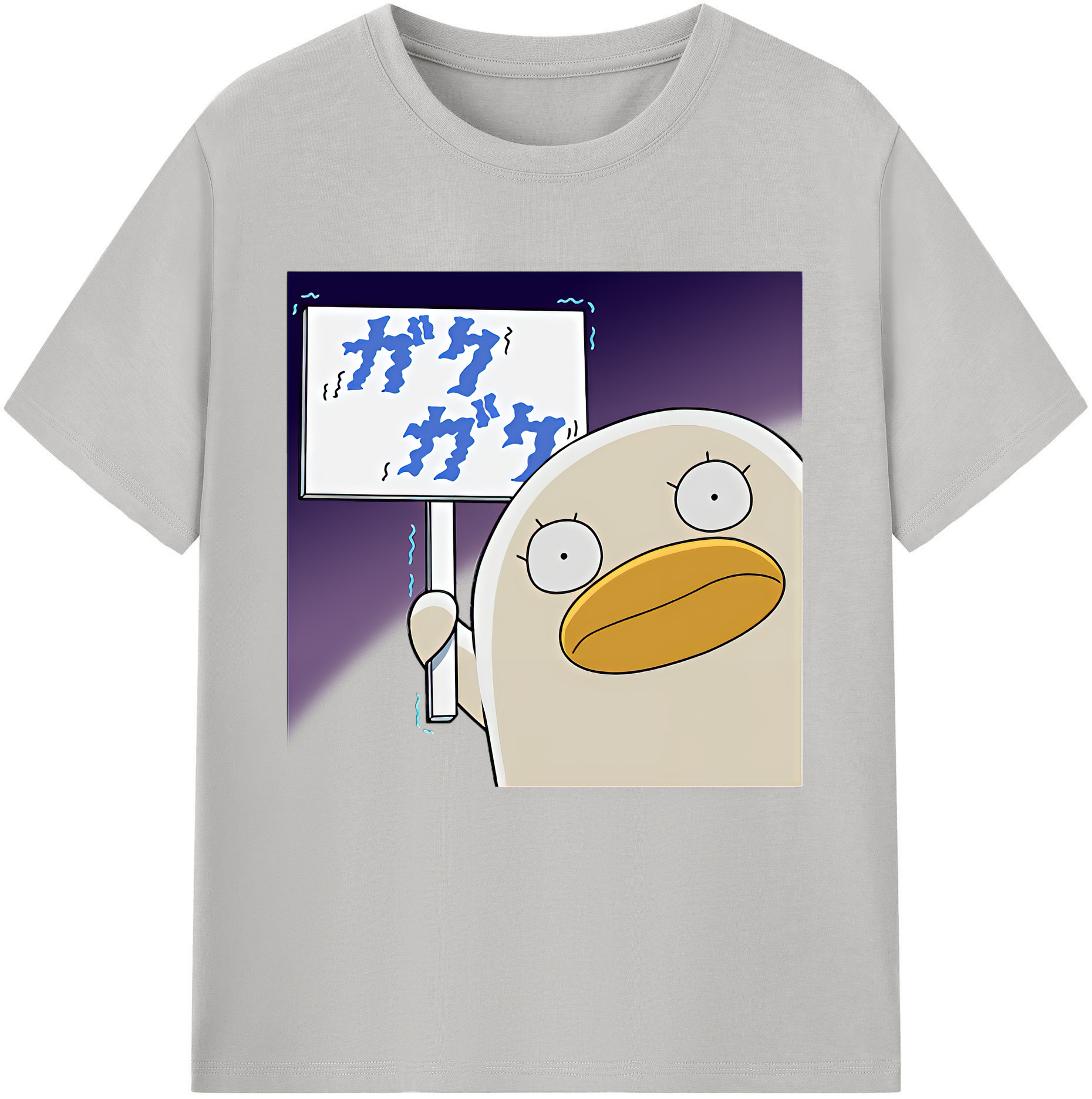 （画像用） ぎんたま 坂田銀時（さかたぎんとき） 神楽 志村新八（しむら しんぱち） GINTAMA Sakata Gintoki Kagura Shimura Shinpachi 綿100％半袖Tシャツ（フロントプリント）