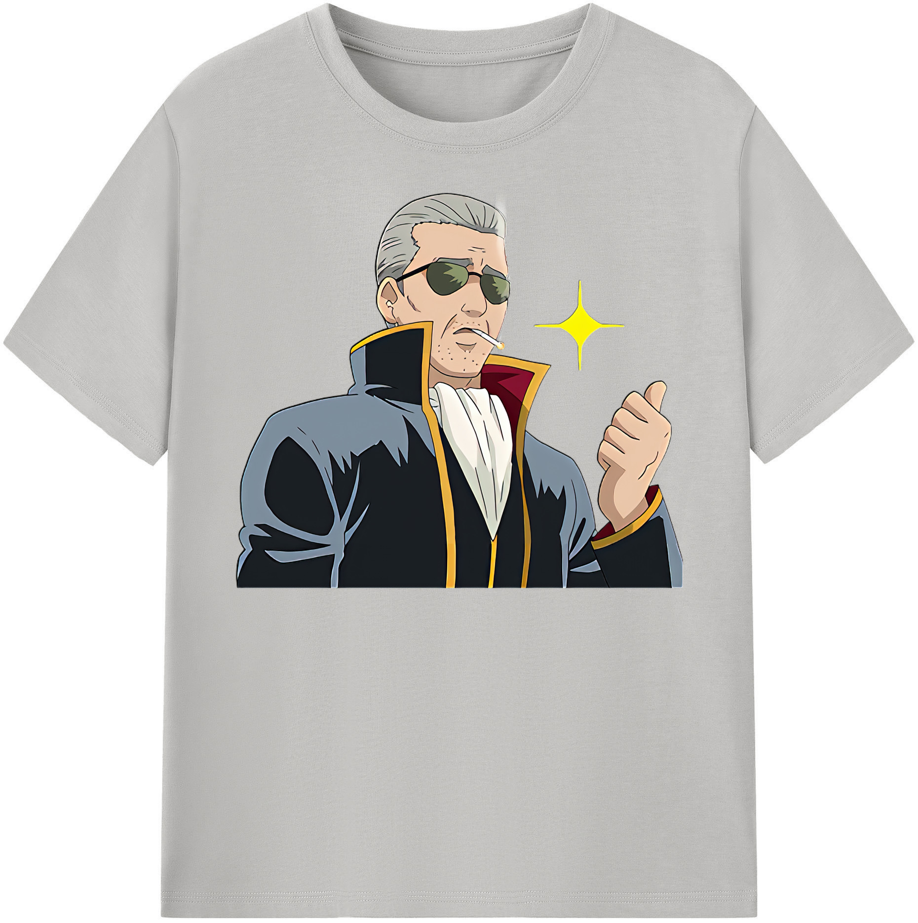 （画像用） ぎんたま 坂田銀時（さかたぎんとき） 神楽 志村新八（しむら しんぱち） GINTAMA Sakata Gintoki Kagura Shimura Shinpachi 綿100％半袖Tシャツ（フロントプリント）