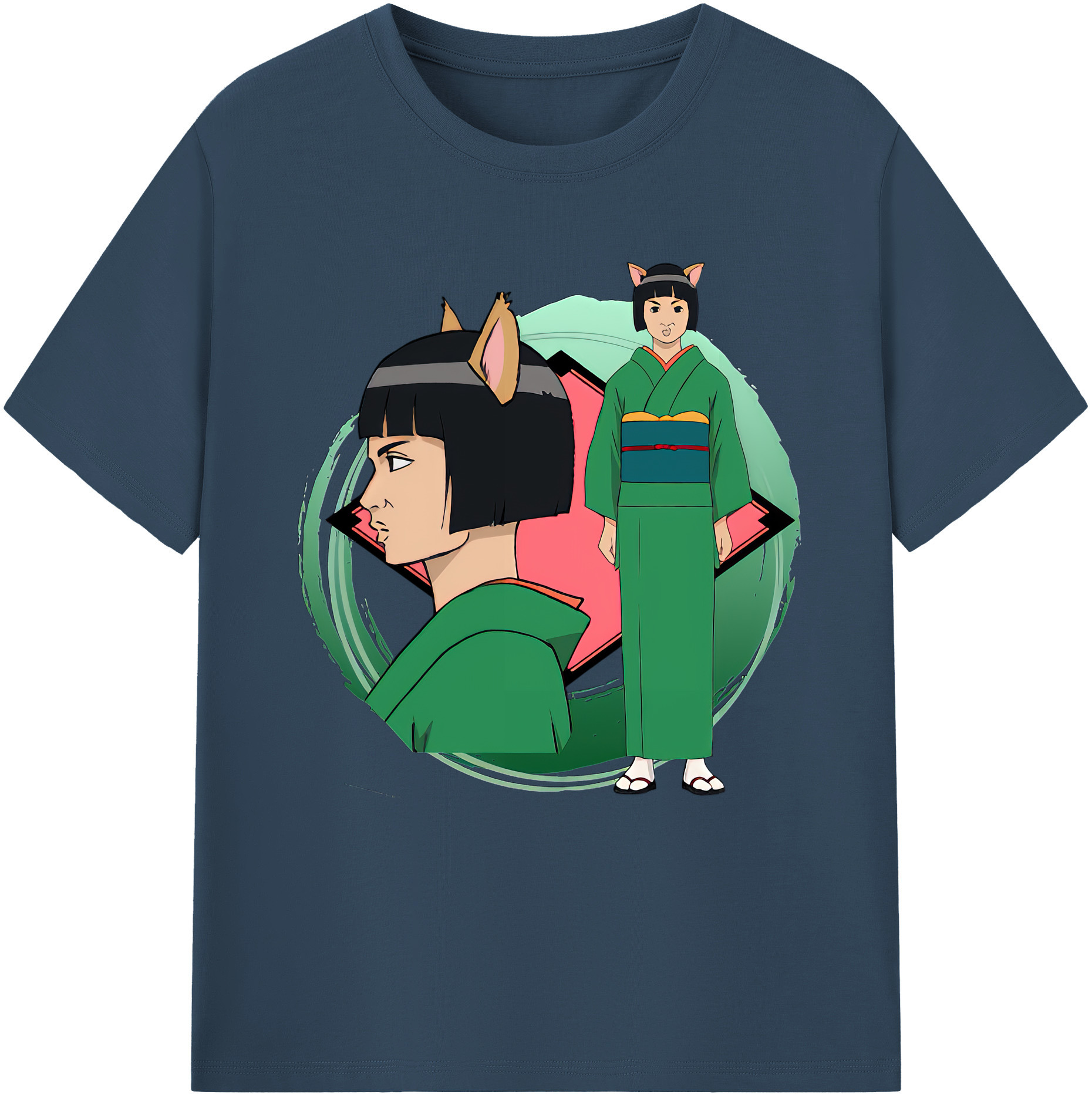 （画像用） ぎんたま 坂田銀時（さかたぎんとき） 神楽 志村新八（しむら しんぱち） GINTAMA Sakata Gintoki Kagura Shimura Shinpachi 綿100％半袖Tシャツ（フロントプリント）