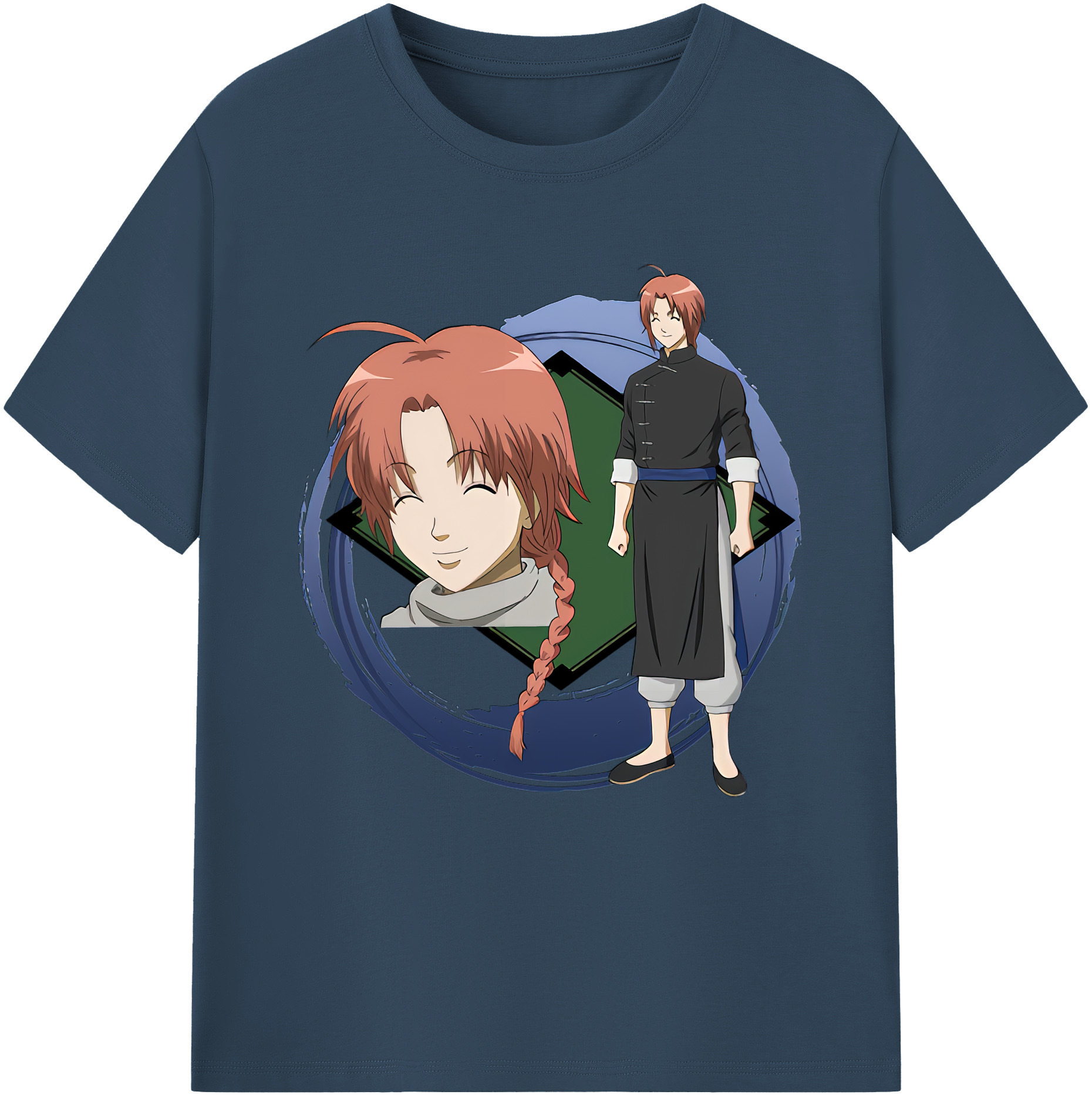（画像用） ぎんたま 坂田銀時（さかたぎんとき） 神楽 志村新八（しむら しんぱち） GINTAMA Sakata Gintoki Kagura Shimura Shinpachi 綿100％半袖Tシャツ（フロントプリント）