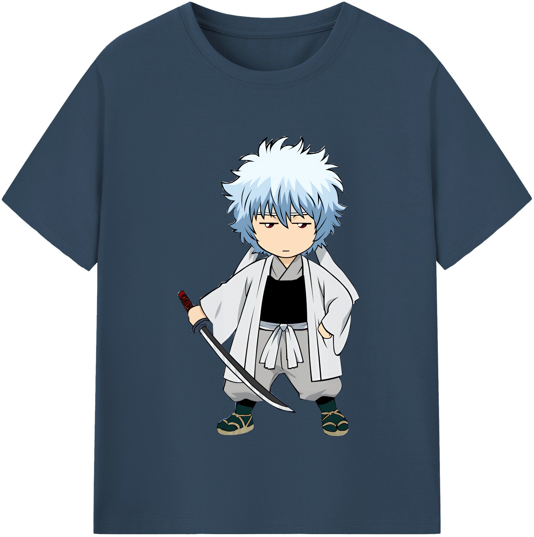 （画像用） ぎんたま 坂田銀時（さかたぎんとき） 神楽 志村新八（しむら しんぱち） GINTAMA Sakata Gintoki Kagura Shimura Shinpachi 綿100％半袖Tシャツ（フロントプリント）