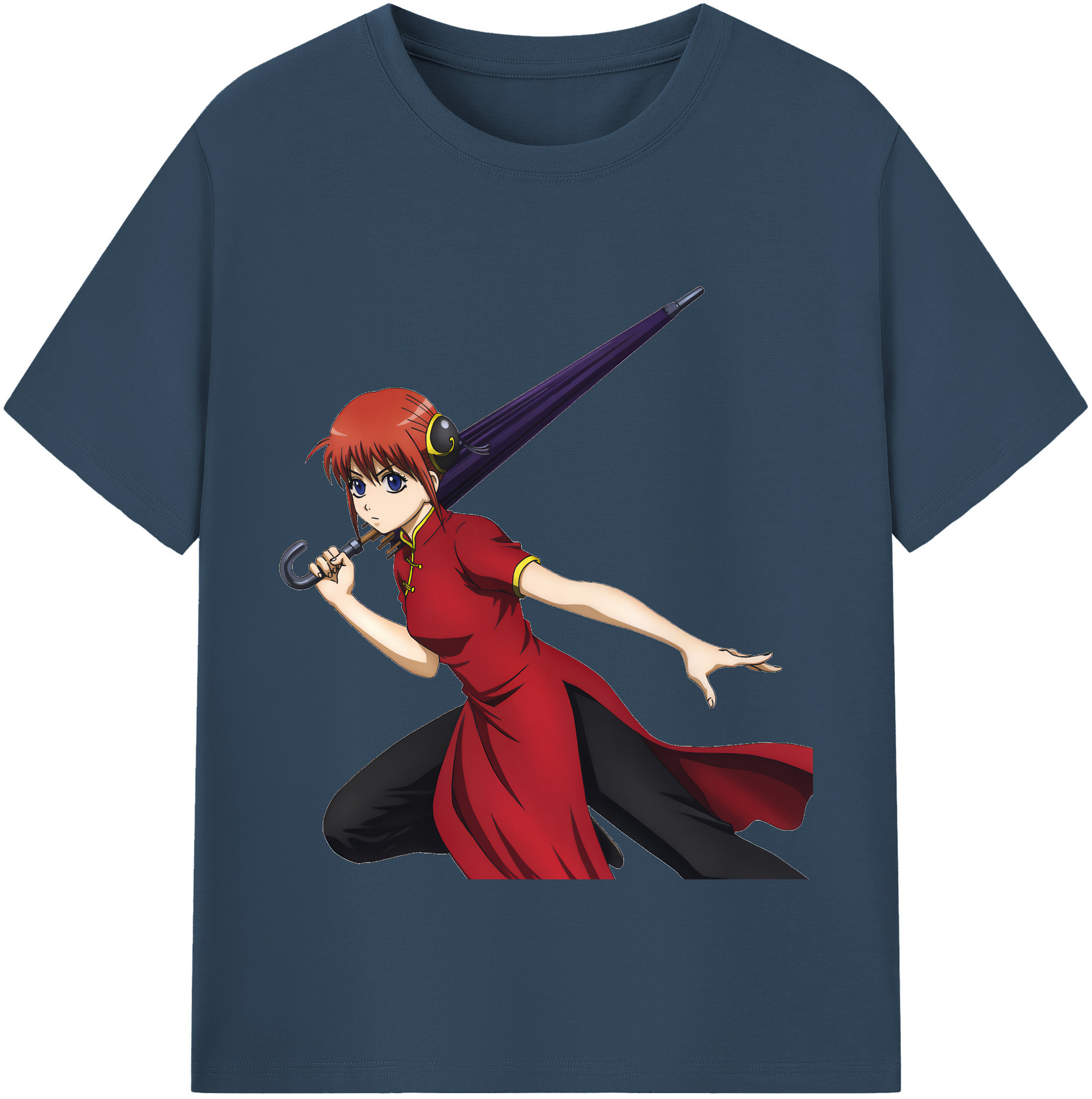 （画像用） ぎんたま 坂田銀時（さかたぎんとき） 神楽 志村新八（しむら しんぱち） GINTAMA Sakata Gintoki Kagura Shimura Shinpachi 綿100％半袖Tシャツ（フロントプリント）