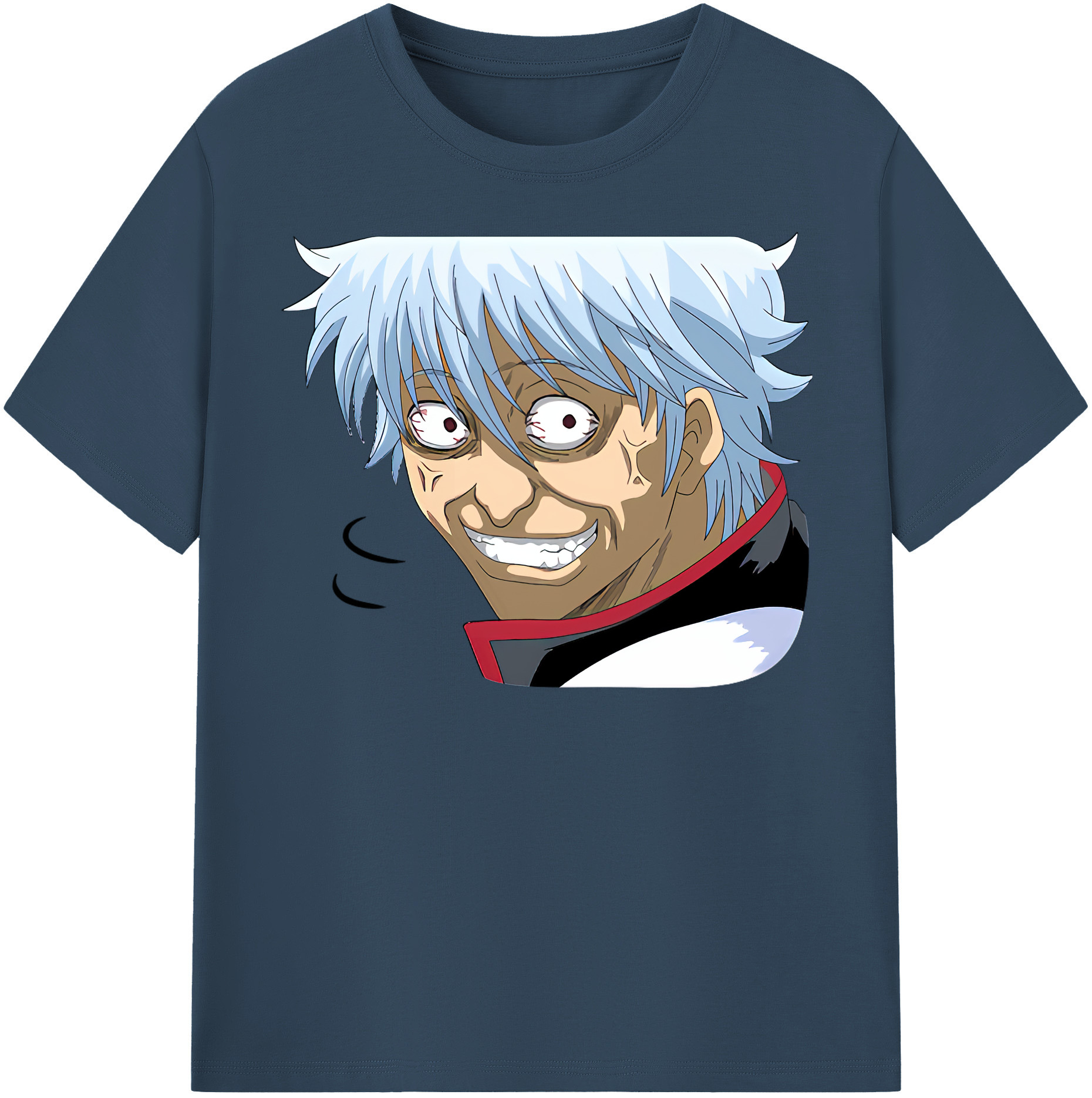 （画像用） ぎんたま 坂田銀時（さかたぎんとき） 神楽 志村新八（しむら しんぱち） GINTAMA Sakata Gintoki Kagura Shimura Shinpachi 綿100％半袖Tシャツ（フロントプリント）