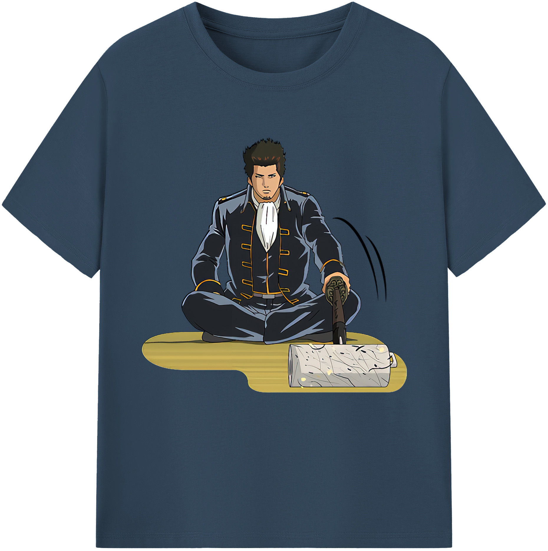 （画像用） ぎんたま 坂田銀時（さかたぎんとき） 神楽 志村新八（しむら しんぱち） GINTAMA Sakata Gintoki Kagura Shimura Shinpachi 綿100％半袖Tシャツ（フロントプリント）