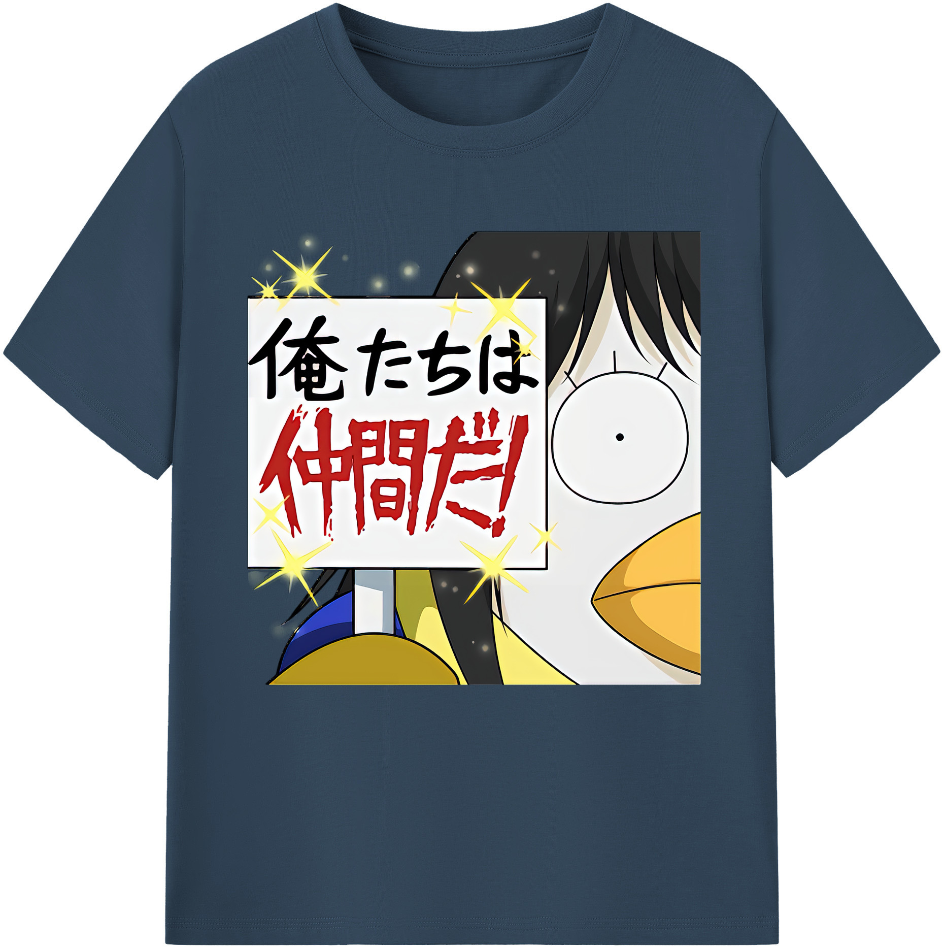 （画像用） ぎんたま 坂田銀時（さかたぎんとき） 神楽 志村新八（しむら しんぱち） GINTAMA Sakata Gintoki Kagura Shimura Shinpachi 綿100％半袖Tシャツ（フロントプリント）