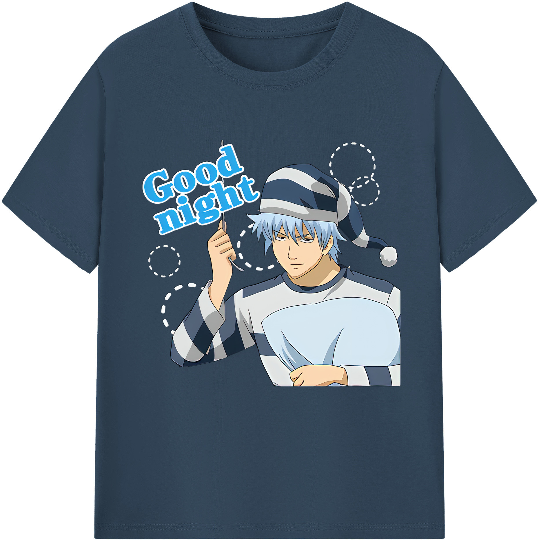 （画像用） ぎんたま 坂田銀時（さかたぎんとき） 神楽 志村新八（しむら しんぱち） GINTAMA Sakata Gintoki Kagura Shimura Shinpachi 綿100％半袖Tシャツ（フロントプリント）