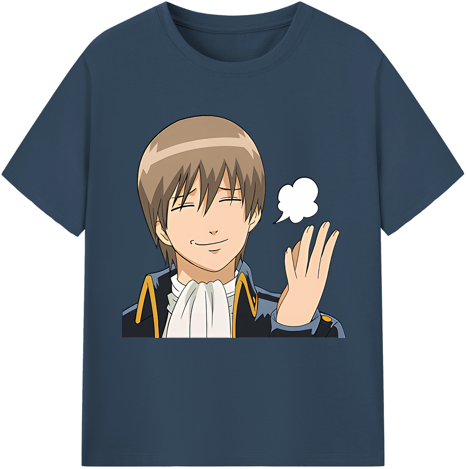 （画像用） ぎんたま 坂田銀時（さかたぎんとき） 神楽 志村新八（しむら しんぱち） GINTAMA Sakata Gintoki Kagura Shimura Shinpachi 綿100％半袖Tシャツ（フロントプリント）