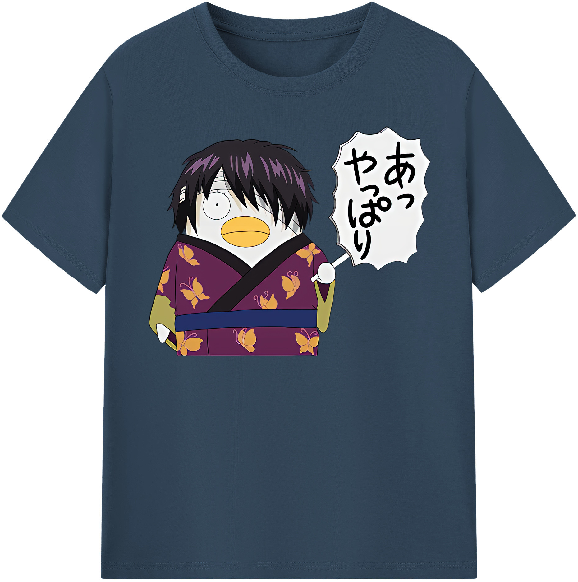 （画像用） ぎんたま 坂田銀時（さかたぎんとき） 神楽 志村新八（しむら しんぱち） GINTAMA Sakata Gintoki Kagura Shimura Shinpachi 綿100％半袖Tシャツ（フロントプリント）