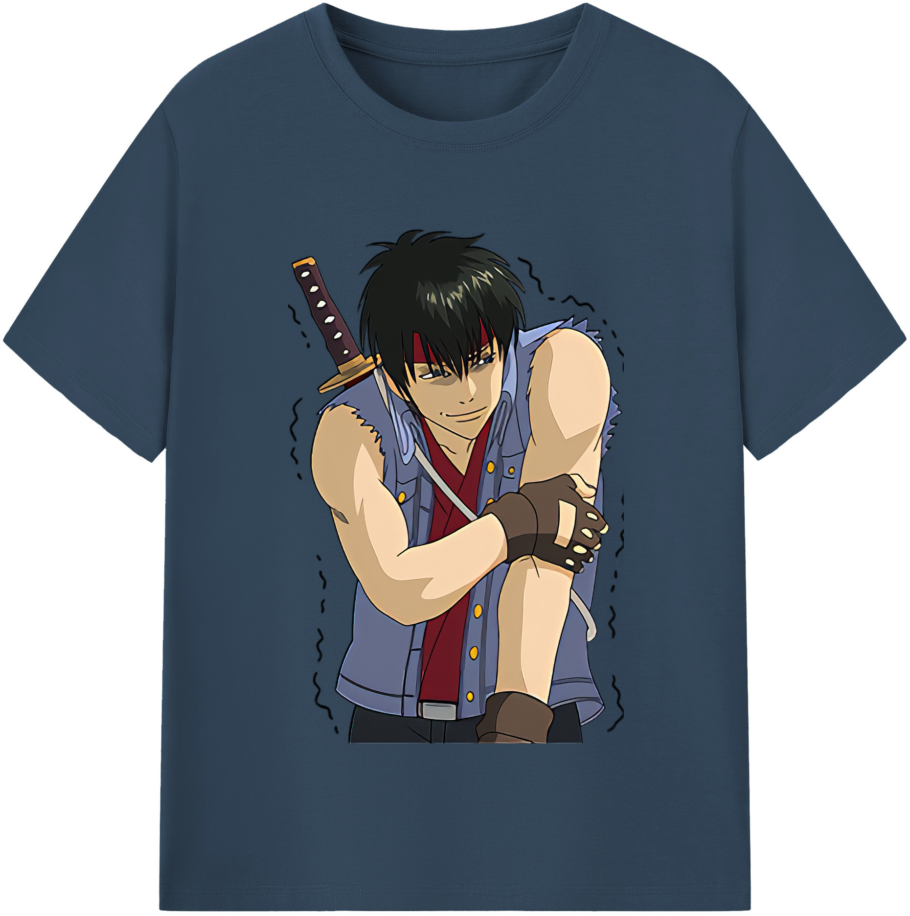 （画像用） ぎんたま 坂田銀時（さかたぎんとき） 神楽 志村新八（しむら しんぱち） GINTAMA Sakata Gintoki Kagura Shimura Shinpachi 綿100％半袖Tシャツ（フロントプリント）