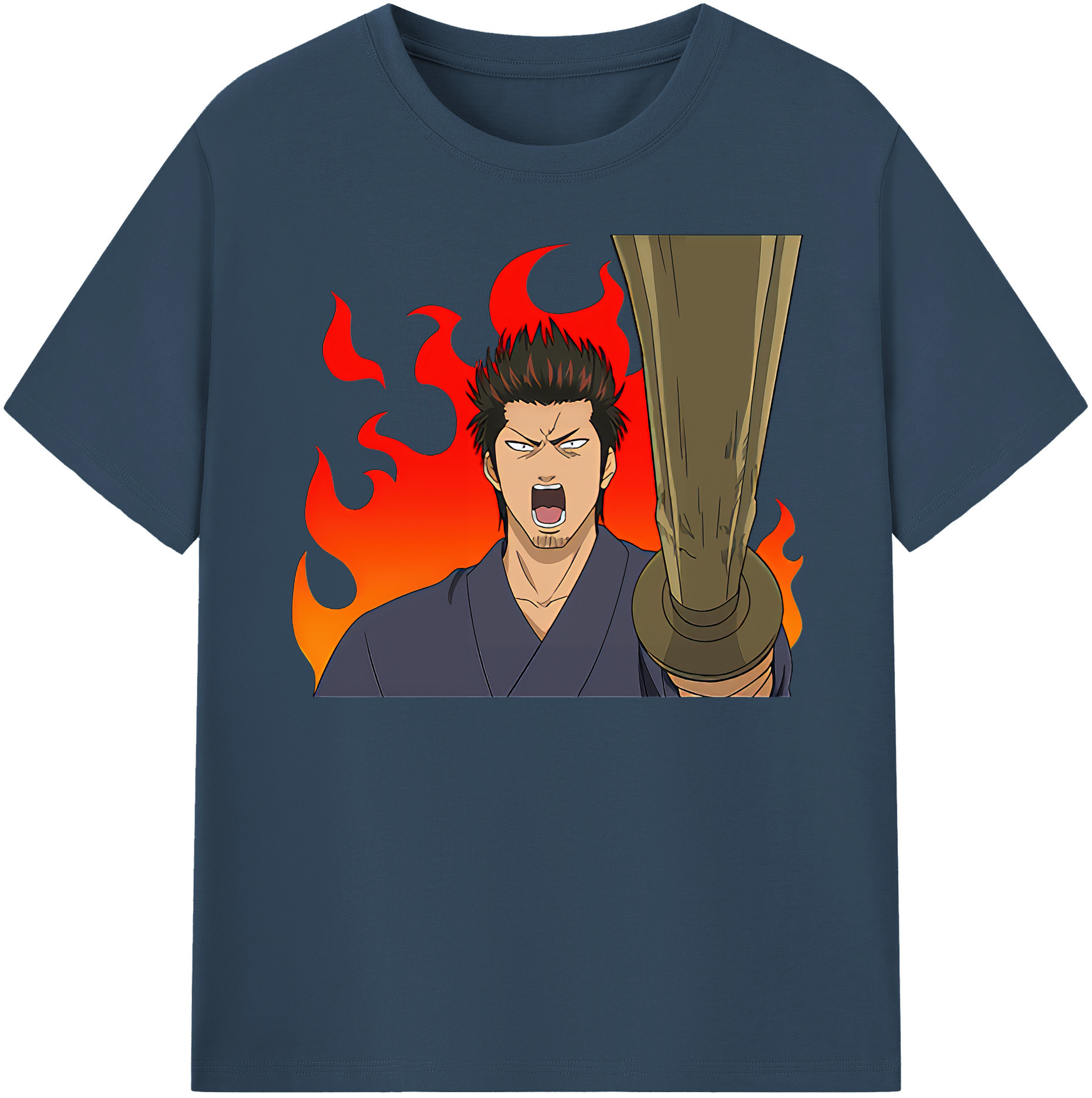 （画像用） ぎんたま 坂田銀時（さかたぎんとき） 神楽 志村新八（しむら しんぱち） GINTAMA Sakata Gintoki Kagura Shimura Shinpachi 綿100％半袖Tシャツ（フロントプリント）