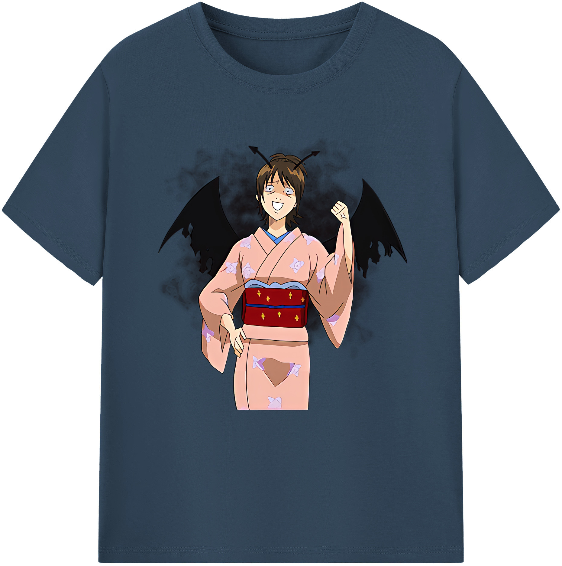 （画像用） ぎんたま 坂田銀時（さかたぎんとき） 神楽 志村新八（しむら しんぱち） GINTAMA Sakata Gintoki Kagura Shimura Shinpachi 綿100％半袖Tシャツ（フロントプリント）