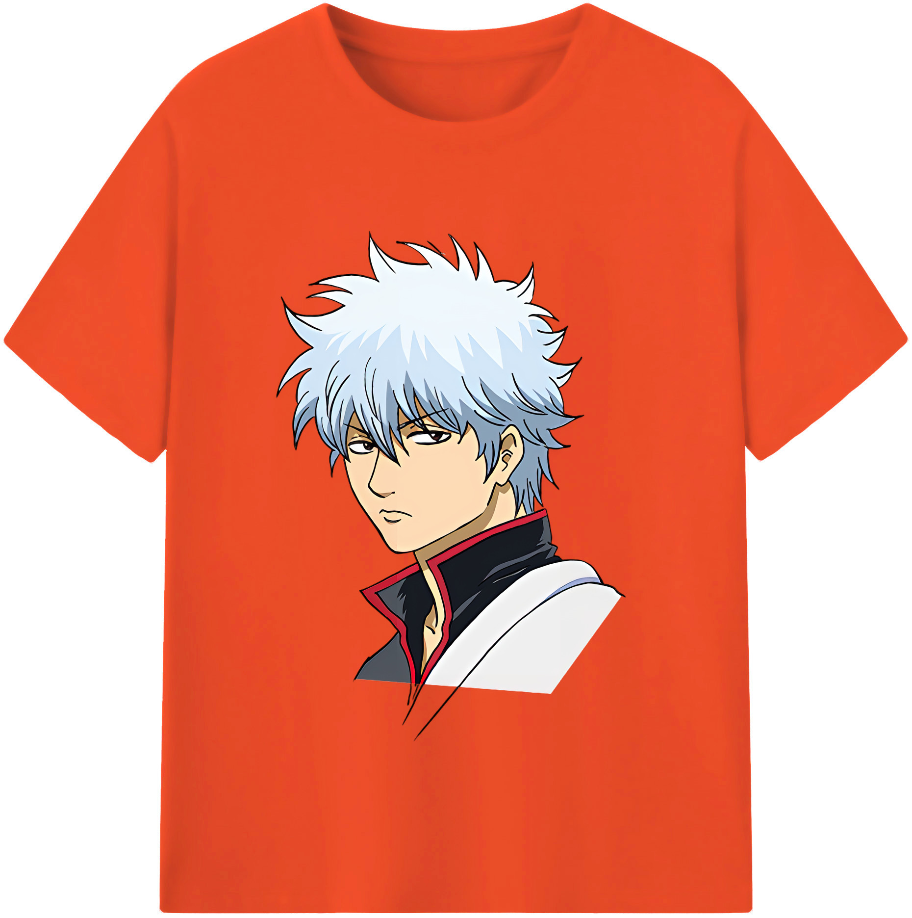 （画像用） ぎんたま 坂田銀時（さかたぎんとき） 神楽 志村新八（しむら しんぱち） GINTAMA Sakata Gintoki Kagura Shimura Shinpachi 綿100％半袖Tシャツ（フロントプリント）