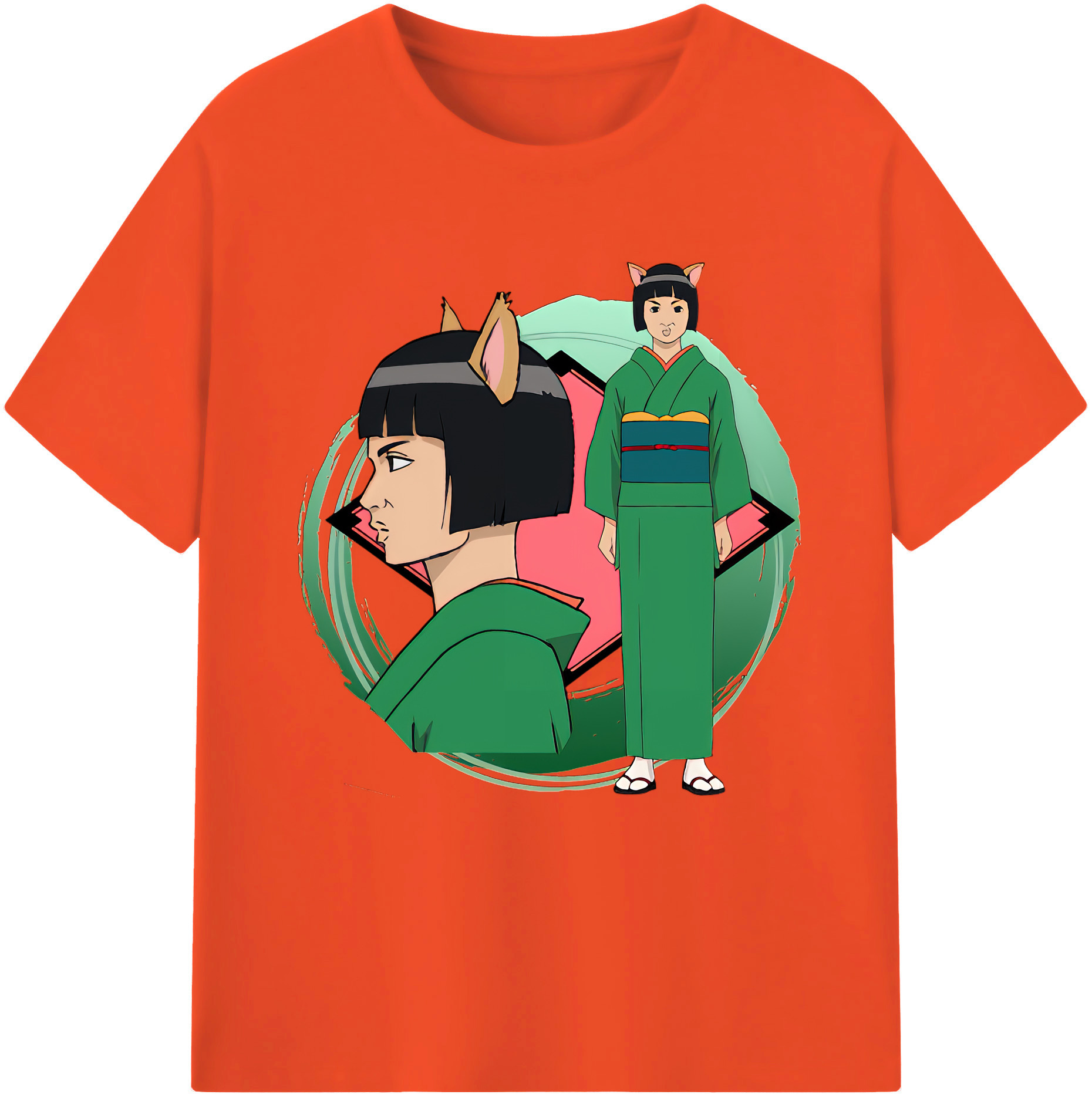 （画像用） ぎんたま 坂田銀時（さかたぎんとき） 神楽 志村新八（しむら しんぱち） GINTAMA Sakata Gintoki Kagura Shimura Shinpachi 綿100％半袖Tシャツ（フロントプリント）