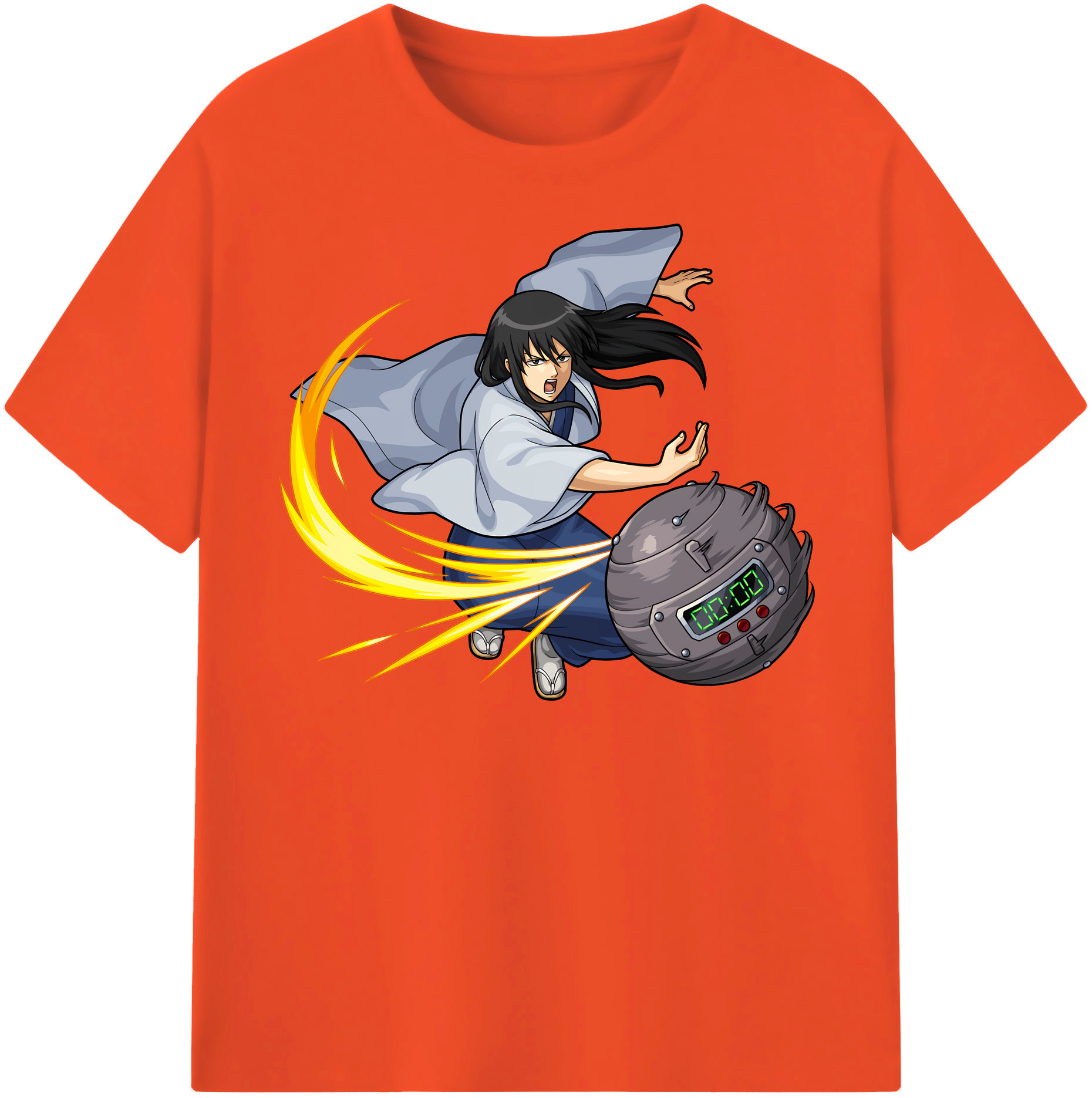 （画像用） ぎんたま 坂田銀時（さかたぎんとき） 神楽 志村新八（しむら しんぱち） GINTAMA Sakata Gintoki Kagura Shimura Shinpachi 綿100％半袖Tシャツ（フロントプリント）
