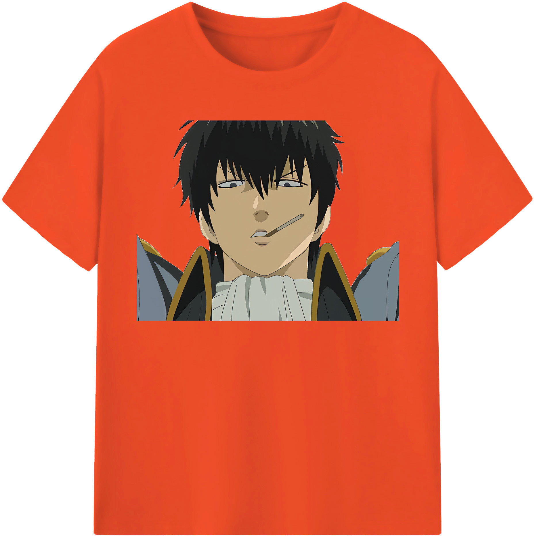 （画像用） ぎんたま 坂田銀時（さかたぎんとき） 神楽 志村新八（しむら しんぱち） GINTAMA Sakata Gintoki Kagura Shimura Shinpachi 綿100％半袖Tシャツ（フロントプリント）