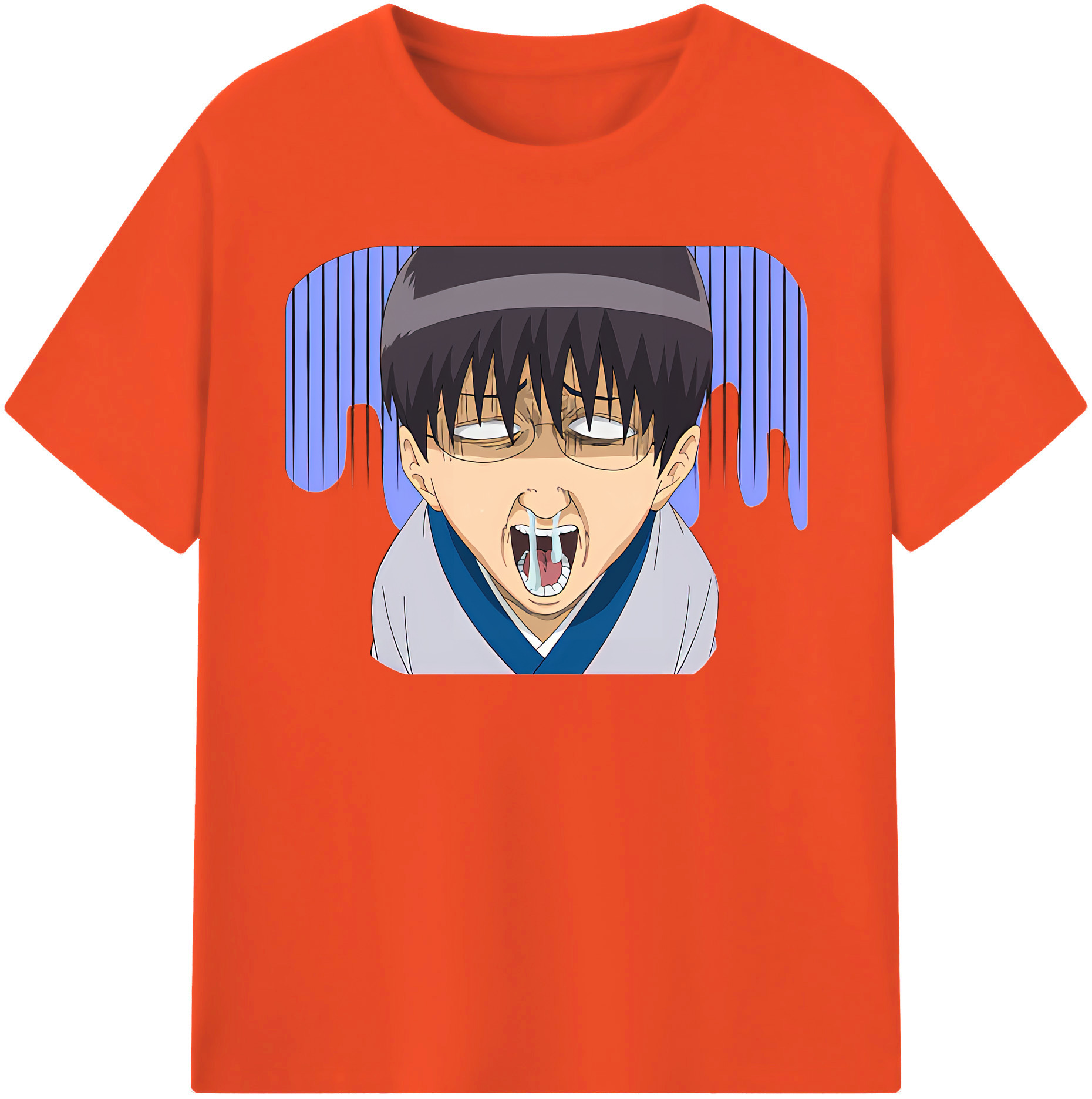 （画像用） ぎんたま 坂田銀時（さかたぎんとき） 神楽 志村新八（しむら しんぱち） GINTAMA Sakata Gintoki Kagura Shimura Shinpachi 綿100％半袖Tシャツ（フロントプリント）