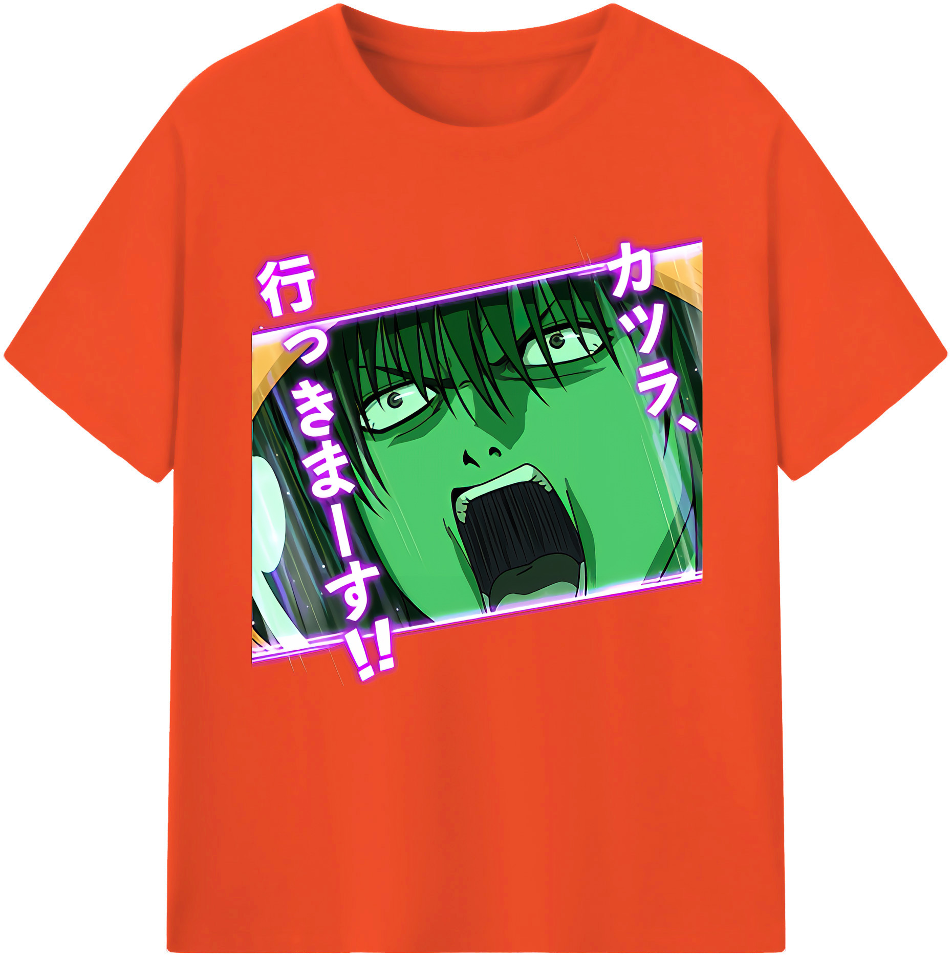 （画像用） ぎんたま 坂田銀時（さかたぎんとき） 神楽 志村新八（しむら しんぱち） GINTAMA Sakata Gintoki Kagura Shimura Shinpachi 綿100％半袖Tシャツ（フロントプリント）