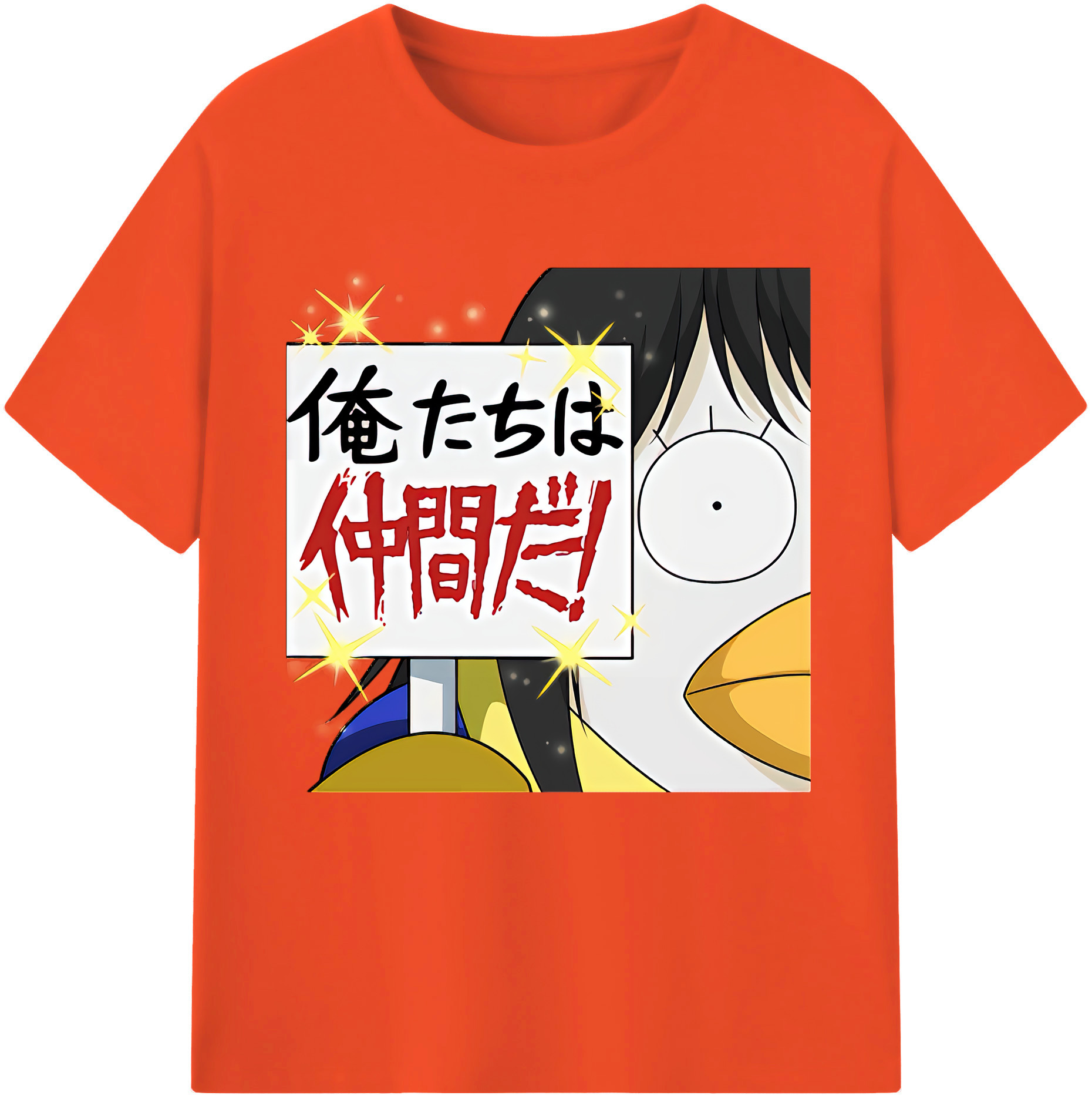 （画像用） ぎんたま 坂田銀時（さかたぎんとき） 神楽 志村新八（しむら しんぱち） GINTAMA Sakata Gintoki Kagura Shimura Shinpachi 綿100％半袖Tシャツ（フロントプリント）