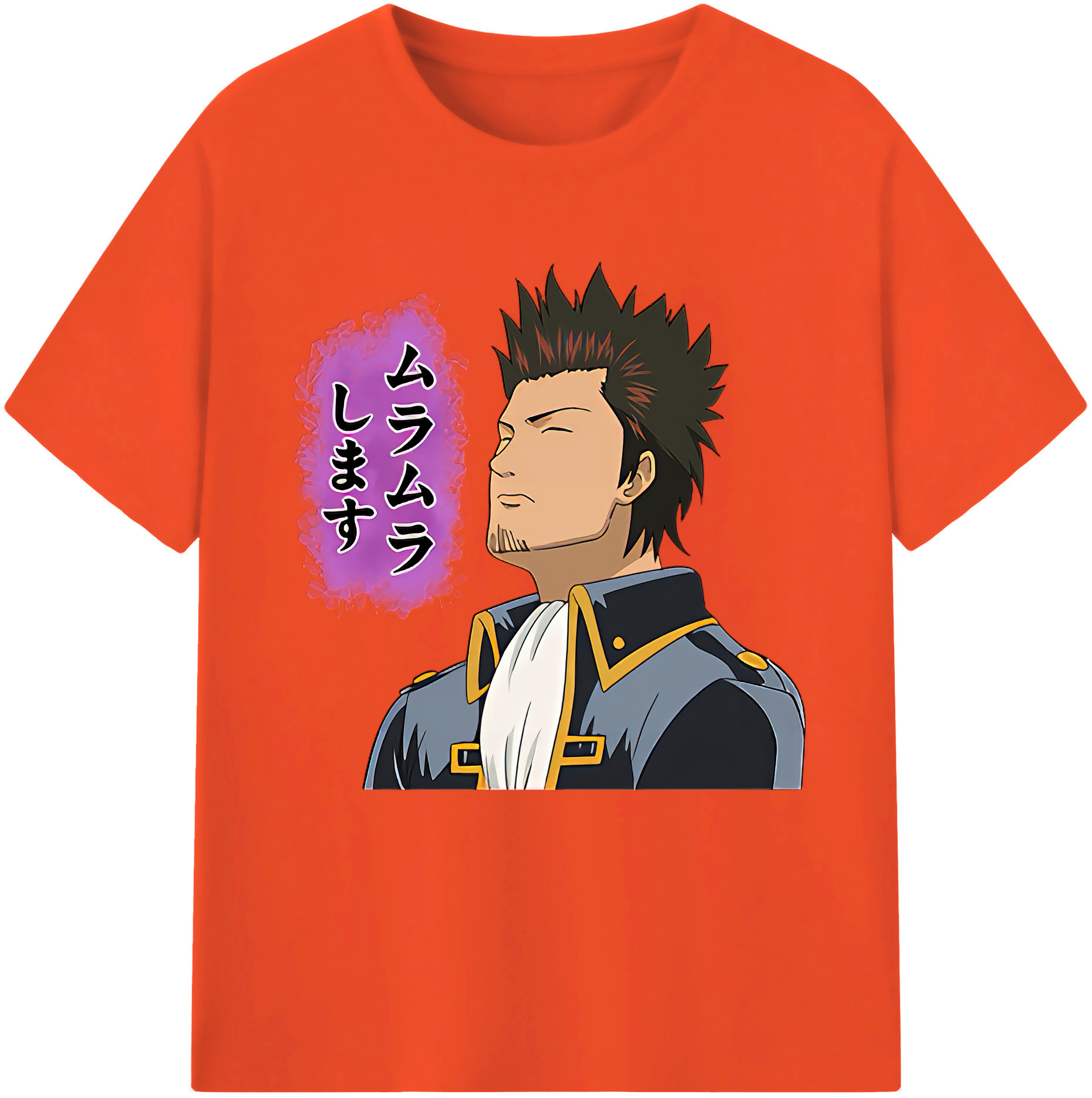 （画像用） ぎんたま 坂田銀時（さかたぎんとき） 神楽 志村新八（しむら しんぱち） GINTAMA Sakata Gintoki Kagura Shimura Shinpachi 綿100％半袖Tシャツ（フロントプリント）