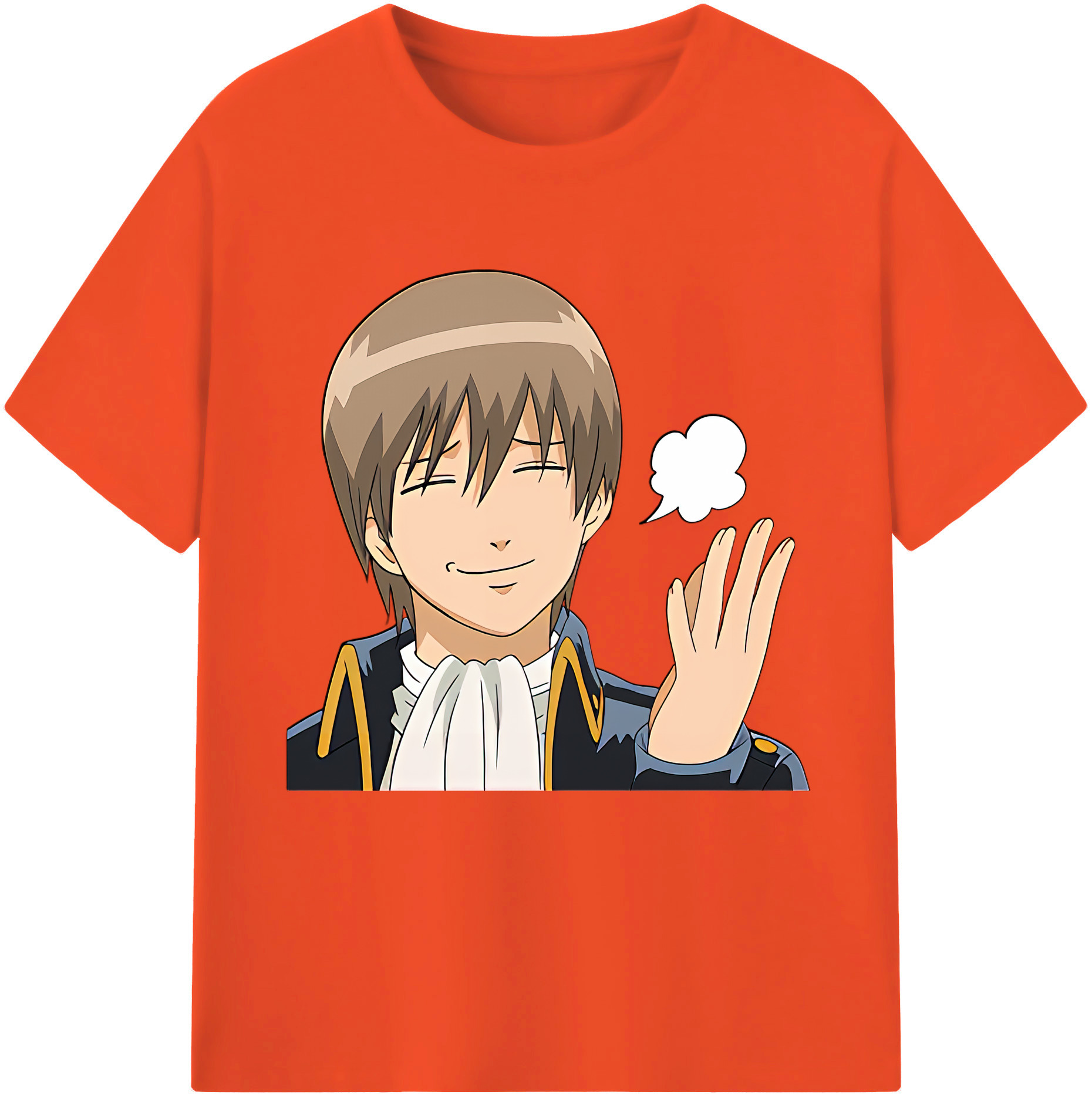 （画像用） ぎんたま 坂田銀時（さかたぎんとき） 神楽 志村新八（しむら しんぱち） GINTAMA Sakata Gintoki Kagura Shimura Shinpachi 綿100％半袖Tシャツ（フロントプリント）