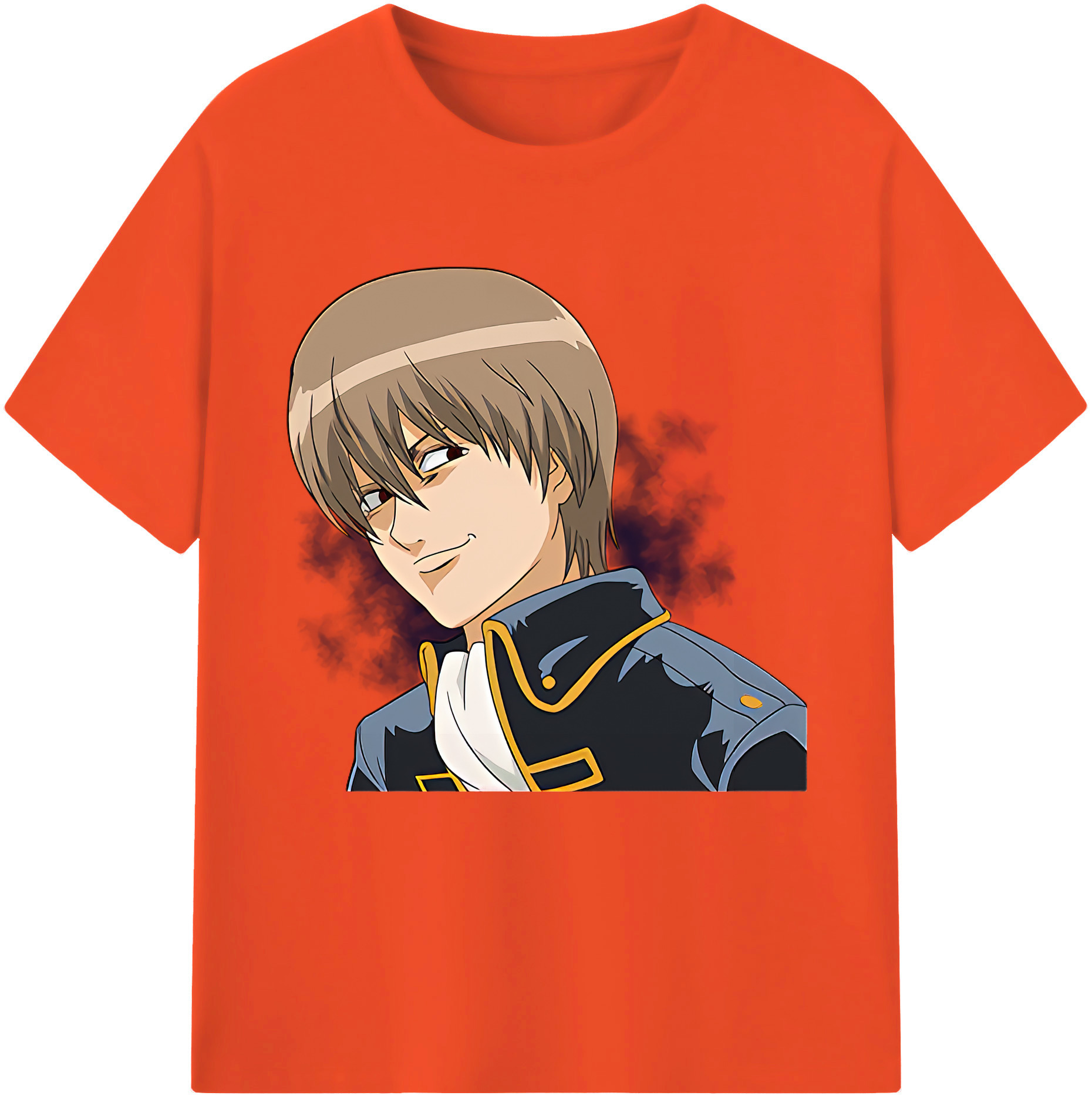 （画像用） ぎんたま 坂田銀時（さかたぎんとき） 神楽 志村新八（しむら しんぱち） GINTAMA Sakata Gintoki Kagura Shimura Shinpachi 綿100％半袖Tシャツ（フロントプリント）